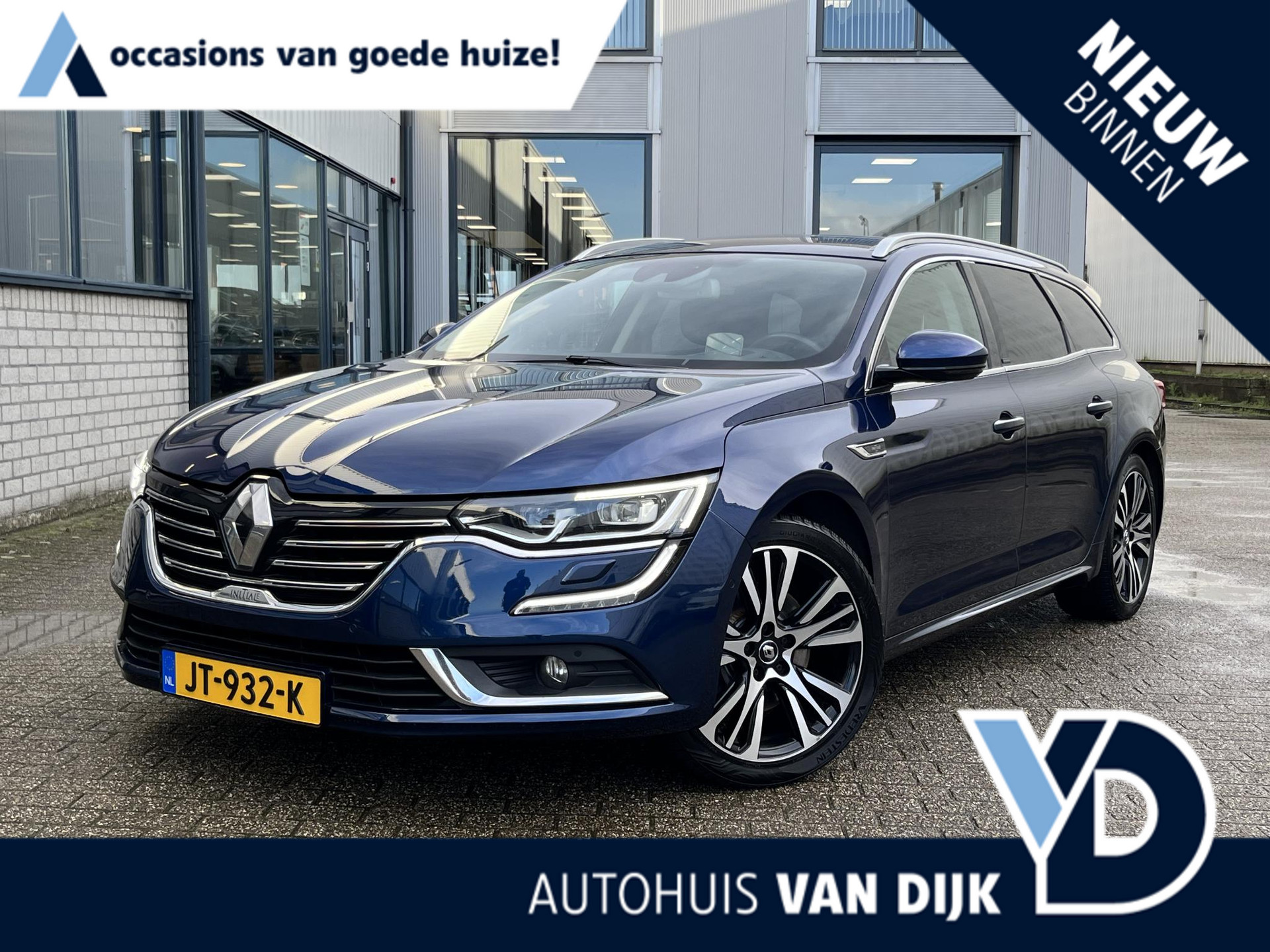 Renault Talisman Estate 1.6 TCe Initiale Paris | NL Auto/200PK/Navi/Leder/Adapt.Cruise/Clima/Head-Up/Stoelverwarming en Ventilatie/Trekhaak wegklapbaar