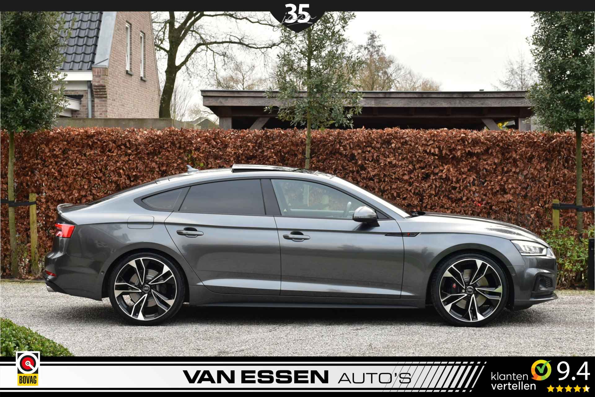 Audi S5 Sportback 3.0 TFSI S5 Quattro Pro Line Plus Pano Head-Up B&O Memory RS-Seats Camera Vol! - 4/39