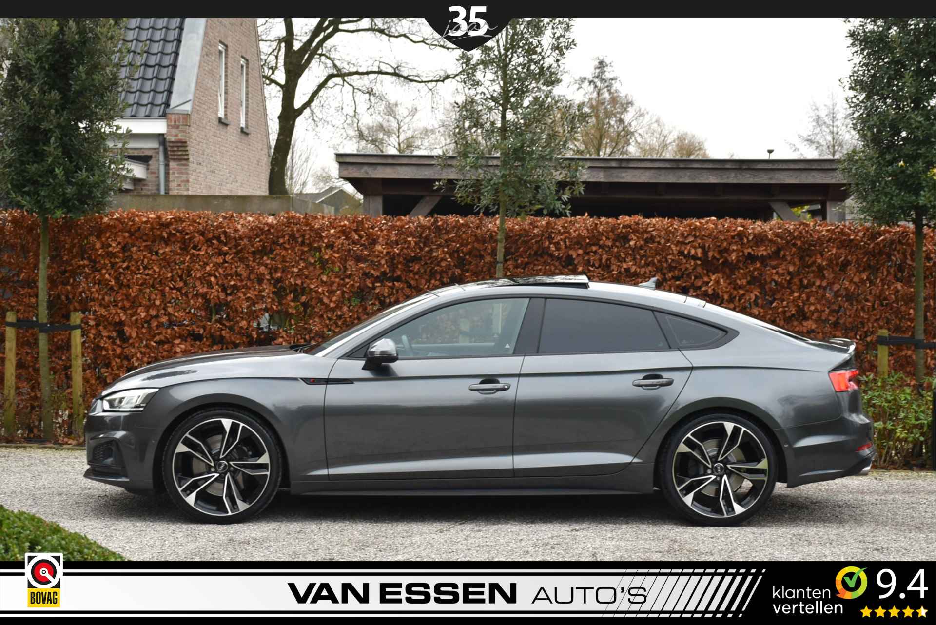 Audi S5 Sportback 3.0 TFSI S5 Quattro Pro Line Plus Pano Head-Up B&O Memory RS-Seats Camera Vol! - 8/39