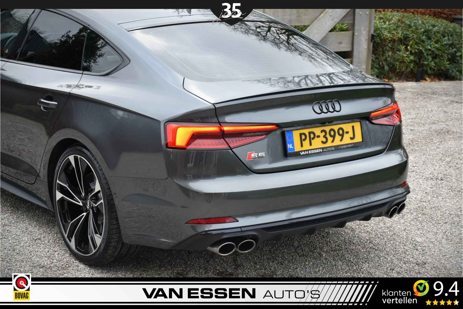 Audi S5 Sportback 3.0 TFSI S5 Quattro Pro Line Plus Pano Head-Up B&O Memory RS-Seats Camera Vol! - 9/39