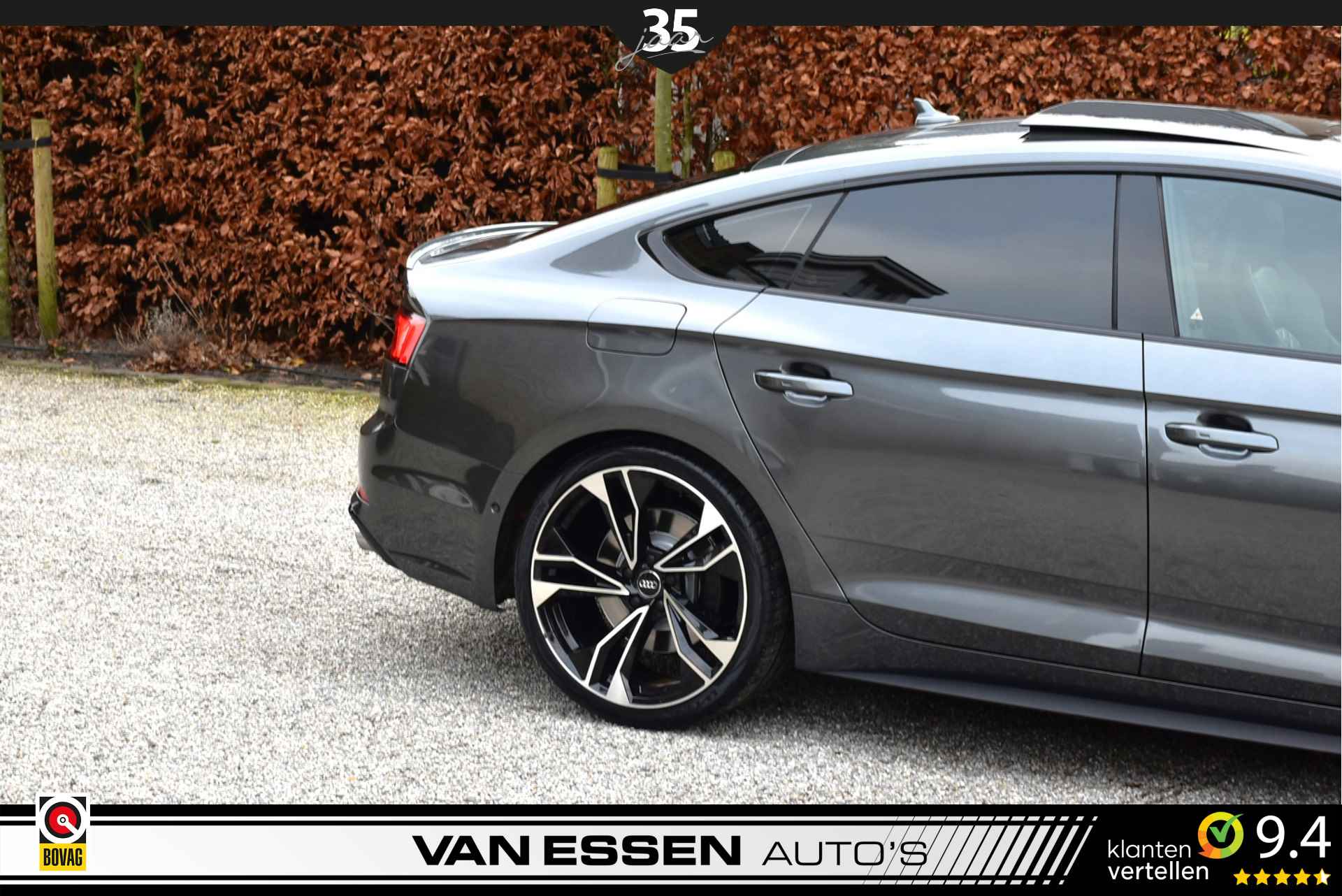 Audi S5 Sportback 3.0 TFSI S5 Quattro Pro Line Plus Pano Head-Up B&O Memory RS-Seats Camera Vol! - 35/39