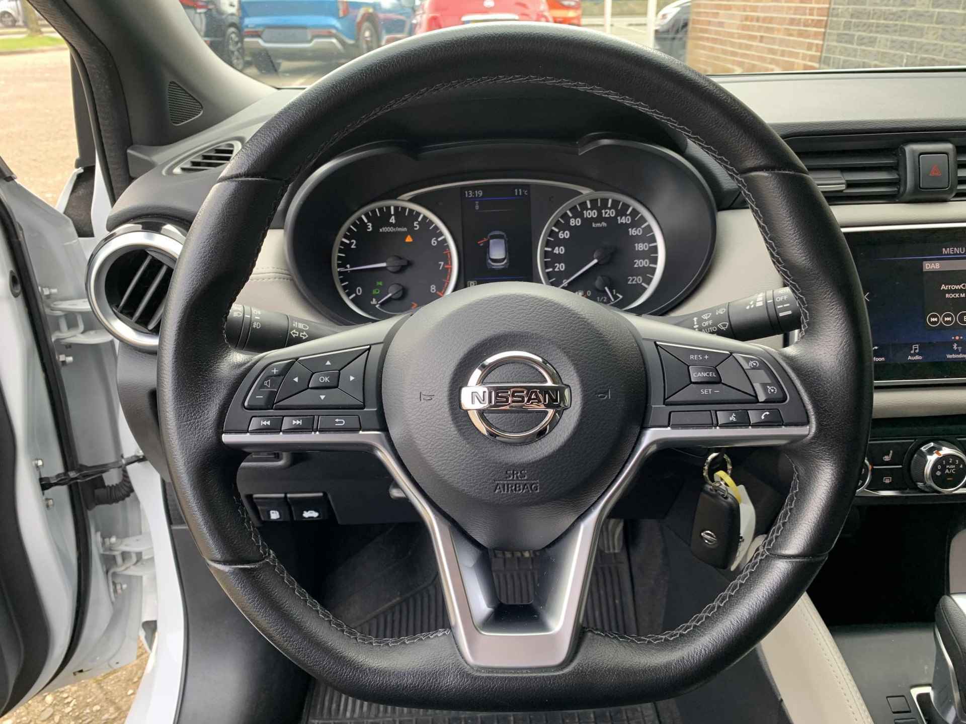 Nissan Micra 1.0 IG-T N-Design Aut. | Navigatie via carplay | Airconditiong | Stoelverwarming | Cruise Control | PDC | LMV 16inch - 11/19