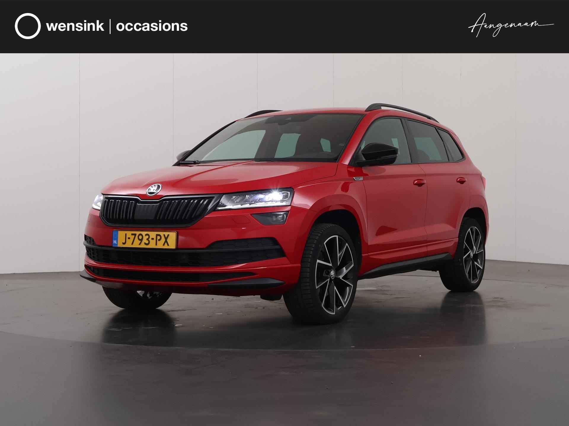 Skoda Karoq 1.5 TSI ACT Sportline Business | LED | Privacy Glass | RS Sportstoelen | Navigatie | Digitaal Dashboard |  Camera | DAB | Apple CarPlay | Stoelverwarming | Stuurverw. | Adaptieve Cruise Control | - 1/42