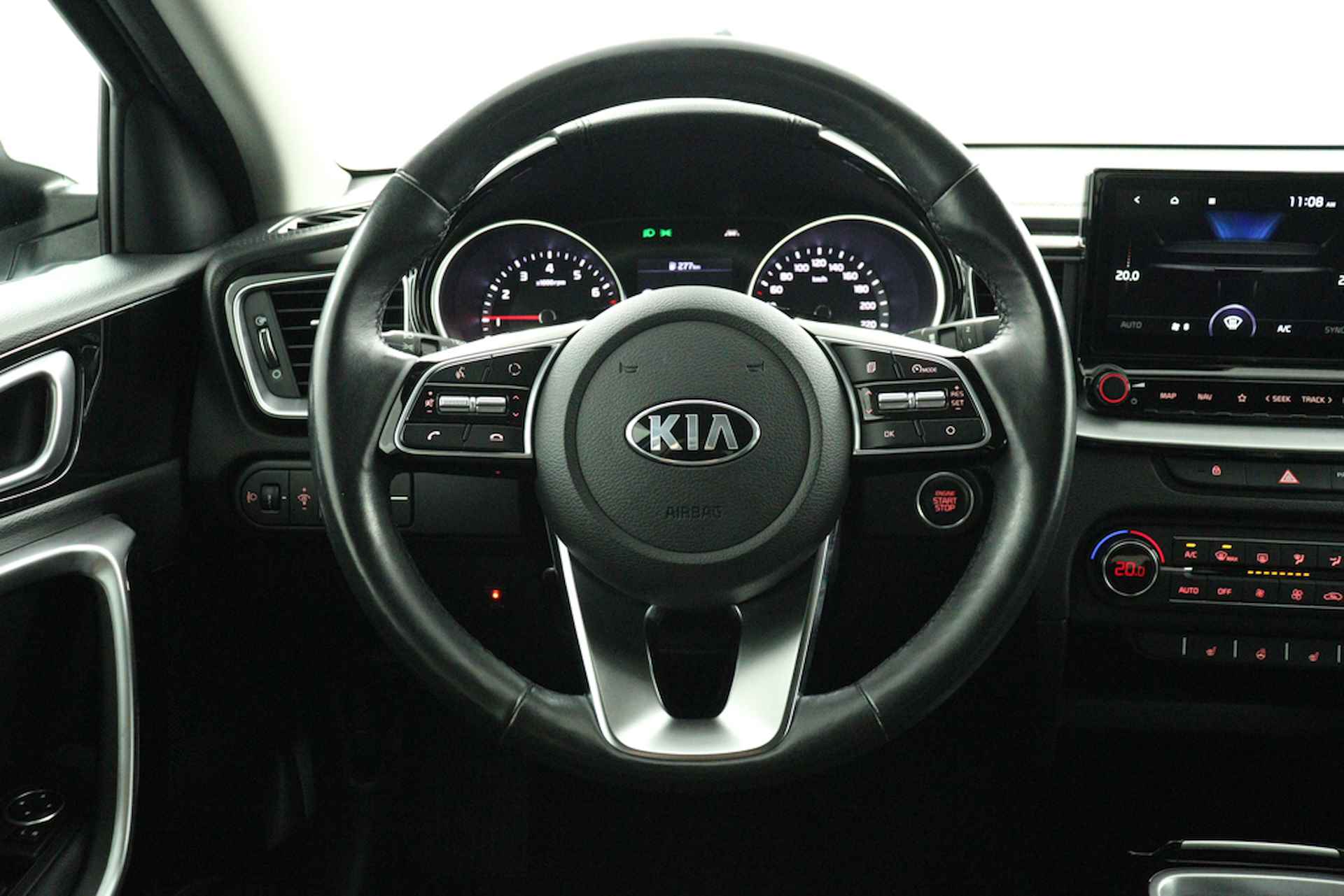 Kia Ceed 1.0 T-GDI DYNAMICPLUSLINE ECC/CRUISE/NAV/CAMERA/KEYLESS.ENTRY/STOEL.STUUR.VERWARM./AFN.TREKHAAK - 23/47