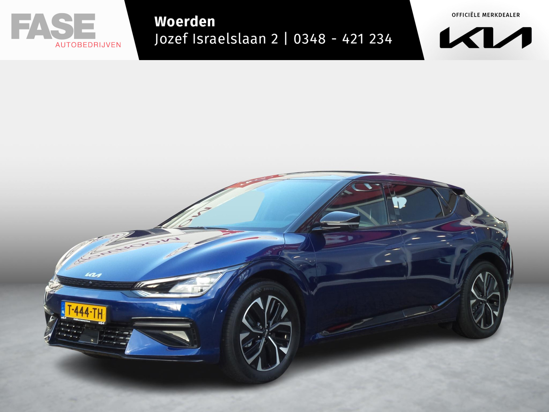 Kia EV6 GT-Line 77 kWh  | Direct leverbaar | Stoelverwarming en -ventilatie | Electr. schuifdak bij viaBOVAG.nl