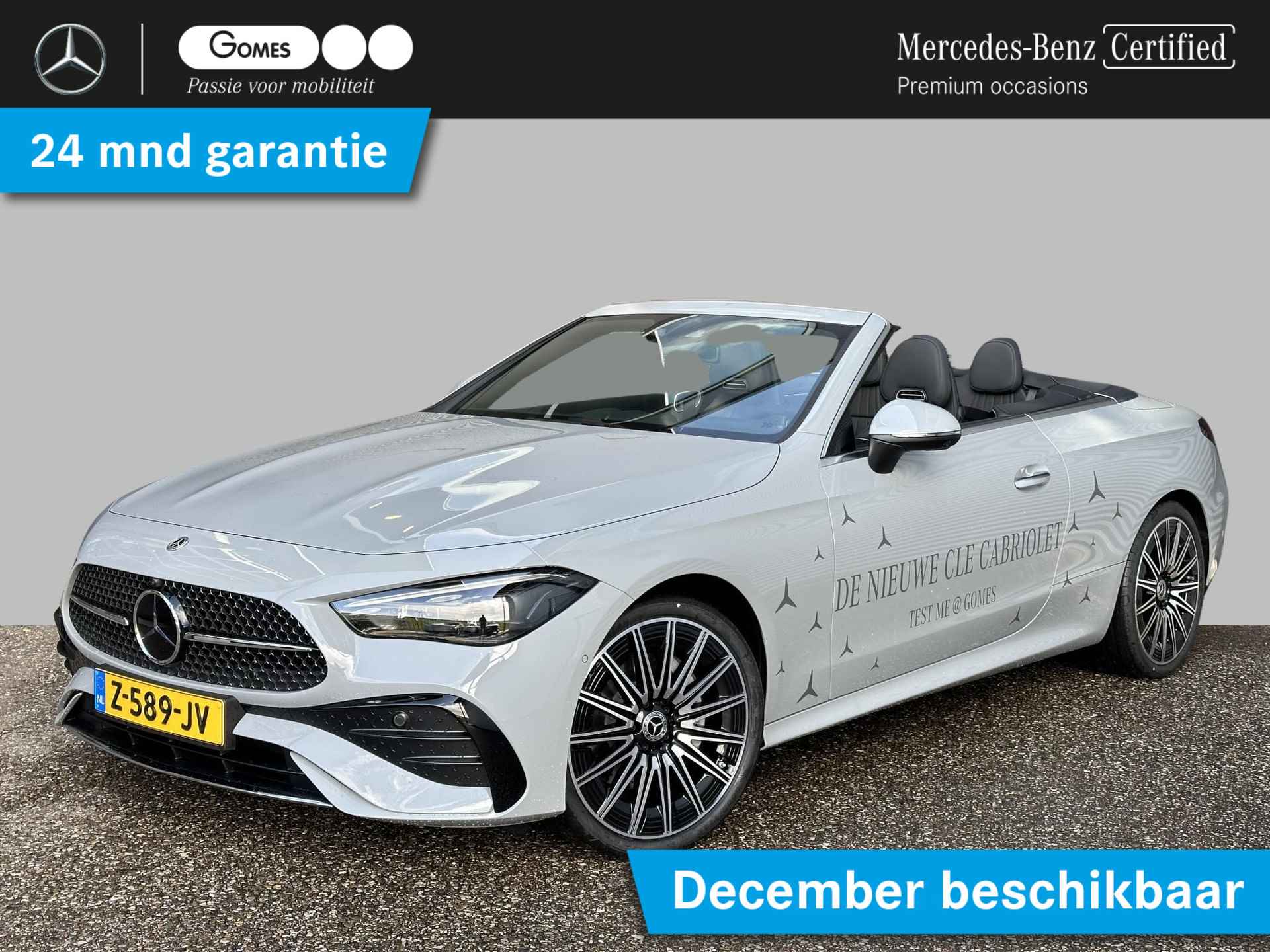 Mercedes-Benz CLE Cabriolet 200 AMG Line | Premium | Rijassistentiepakket Plus | Burmester® 3D | 360° Camera | Memorystoelen Verwarmd & Geventileerd | Sfeerverlichting | Apple & Android Carplay - 1/14