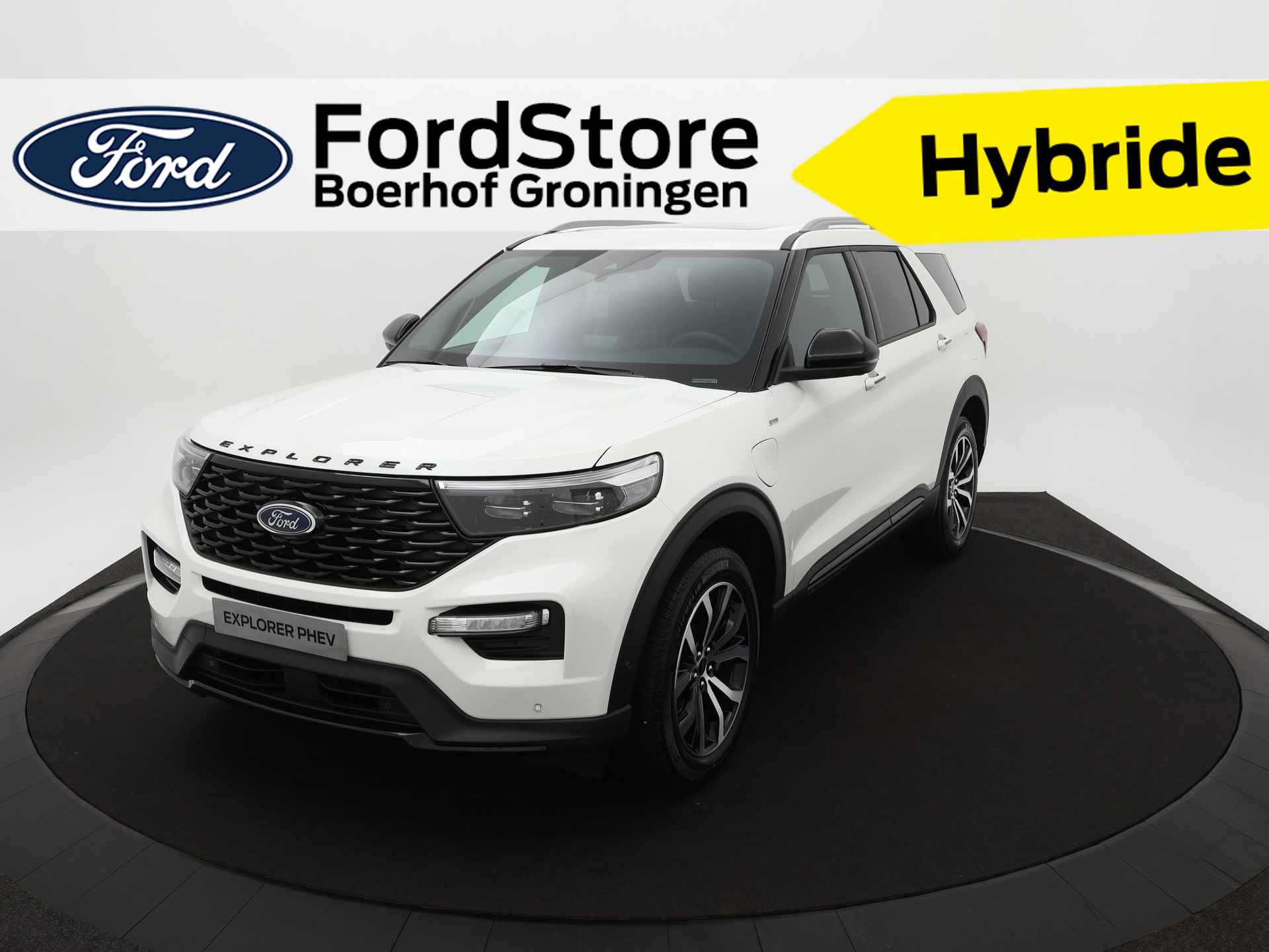 Ford Explorer 3.0 V6 EcoBoost PHEV ST-Line 457pk | Afn. Trekhaak | 7-zitter | 4x4 | Full Options! - 1/18