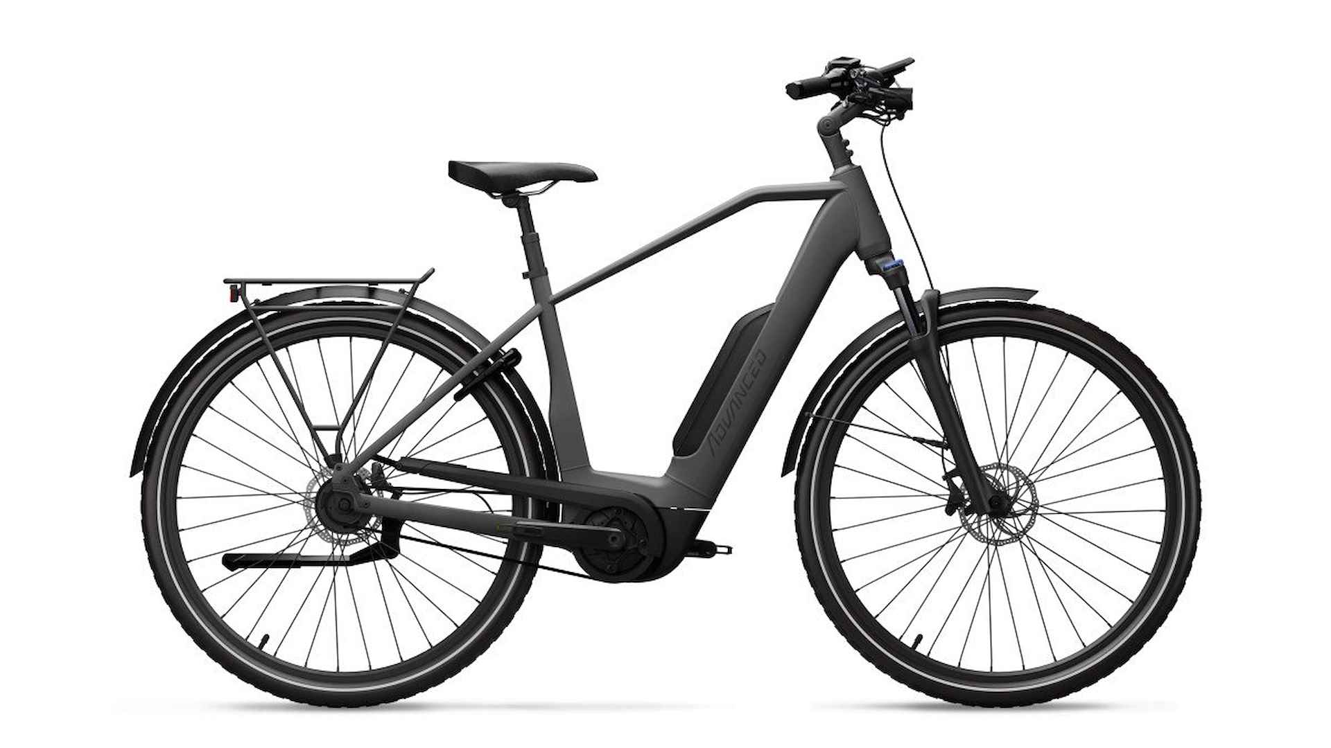 Advanced Ebike Das Original TOUR Plus Diamant 60 / Coal Grey Act Pl. 50 / 545 Heren Coal Grey 60cm 2024 - 1/1