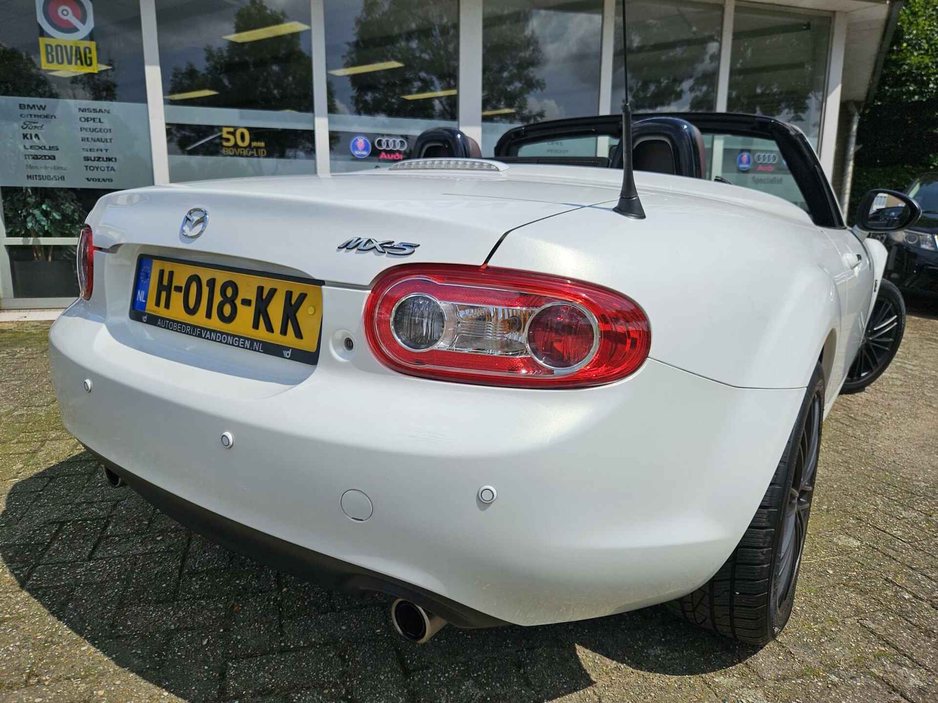 Mazda MX-5 1.8 Kyudo | Hardtop | Parelmoer | Cruise / PDC - 7/30