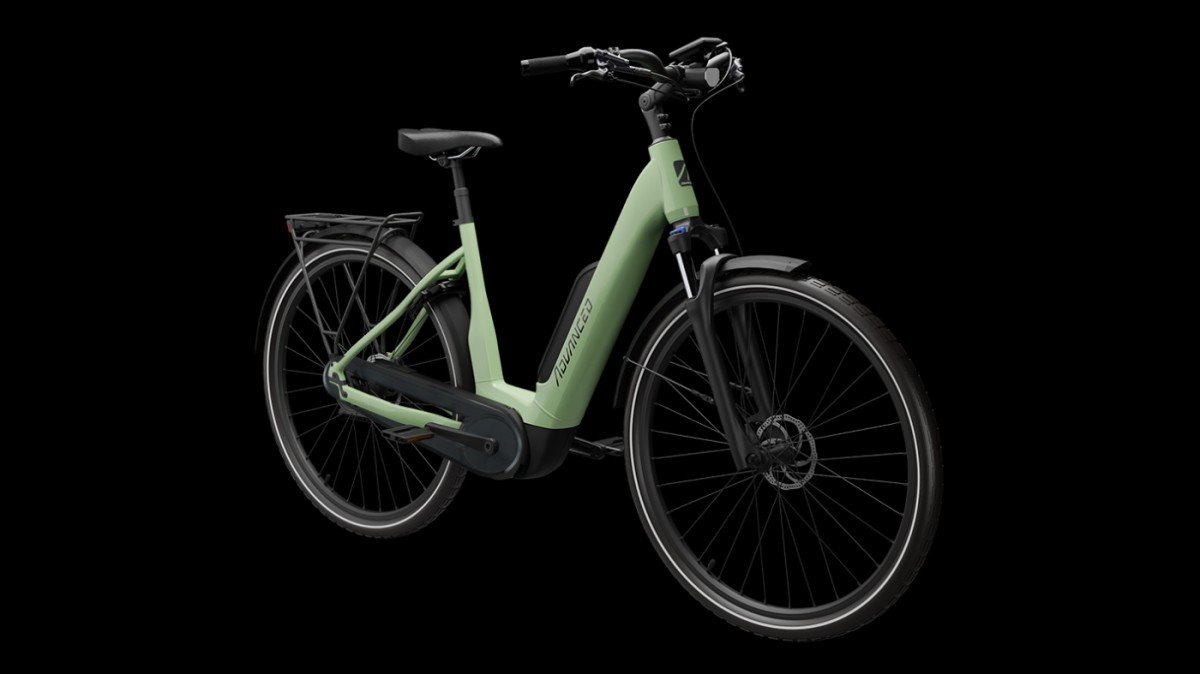 Advanced Ebike Das Original TOUR Plus Wave 50 Perf. 50 / 545 Wh / Intuvia 100 Basil Green Glossy 50cm 2023