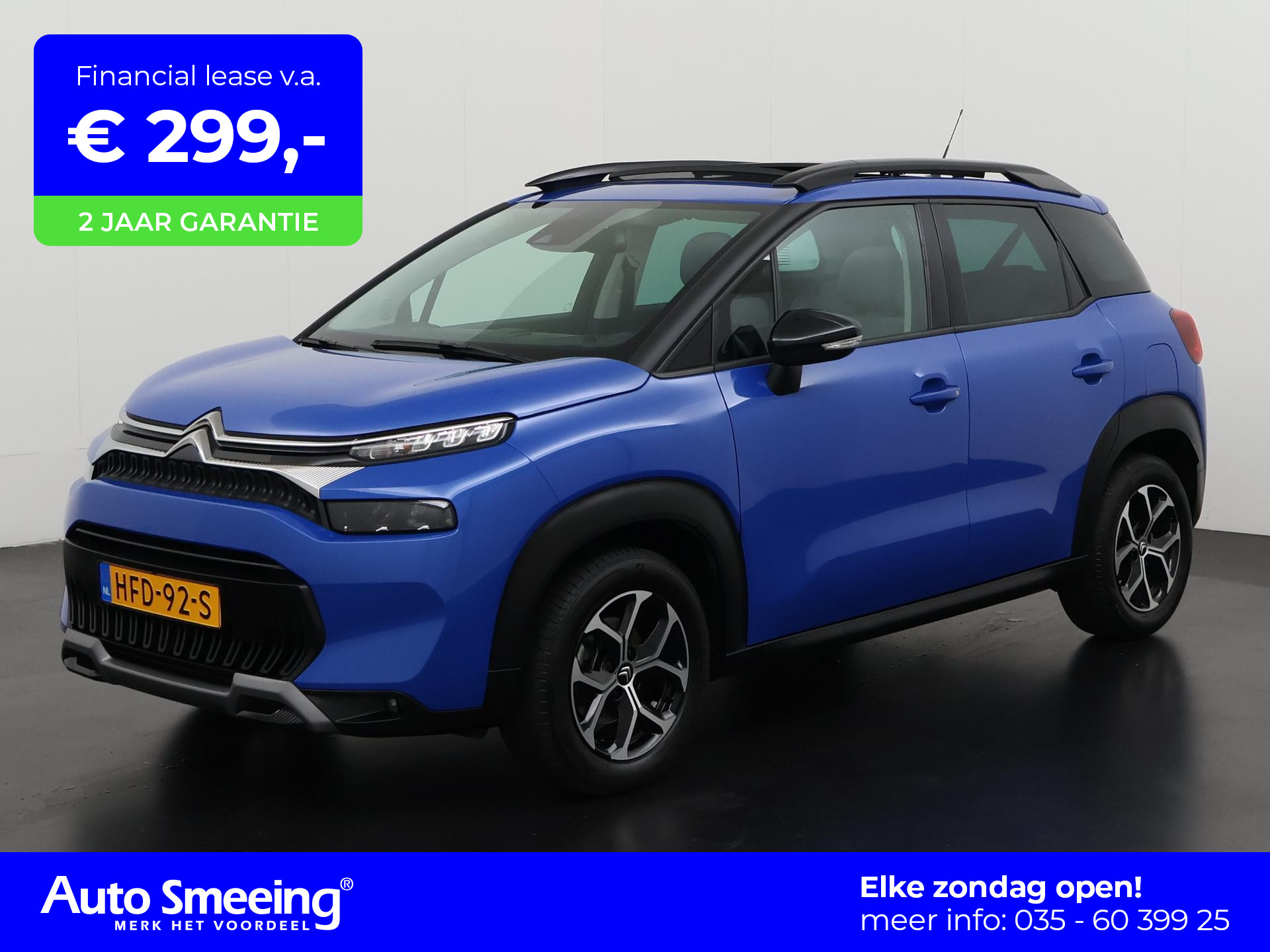 Citroen C3 Aircross 1.2 PureTech Shine Automaat | Panoramadak | Head Up | Zondag Open!