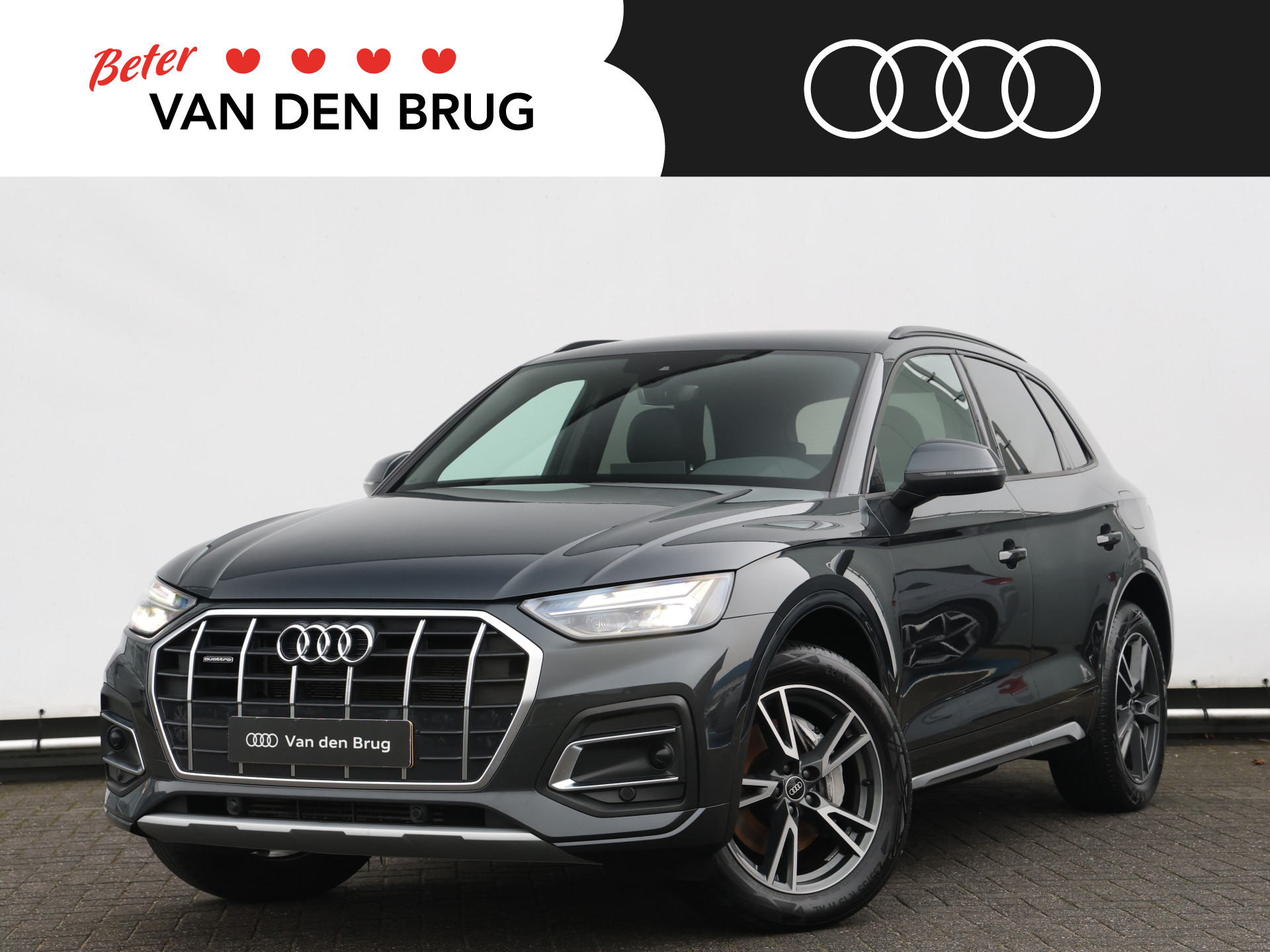 Audi Q5 50 TFSI e S edition 299pk | LED | Achteruitrijcamera | Adaptive cruise | Dodehoek detectie | Stoelverwarming | Elek. stoelen