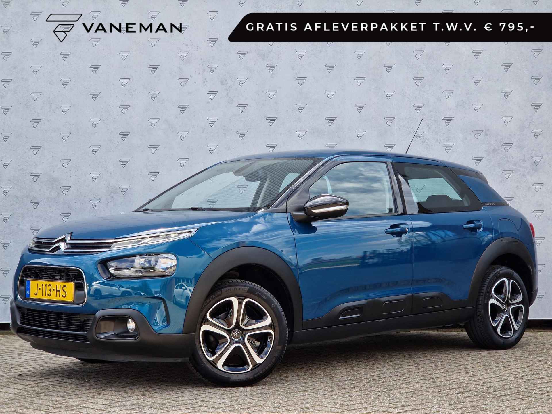 Citroen C4 Cactus 1.2 PureTech Feel | Trekhaak | PDC | Cruise | Licht- en Regensensor | Clima | DAB | Android Auto / Apple Carplay | - 1/22