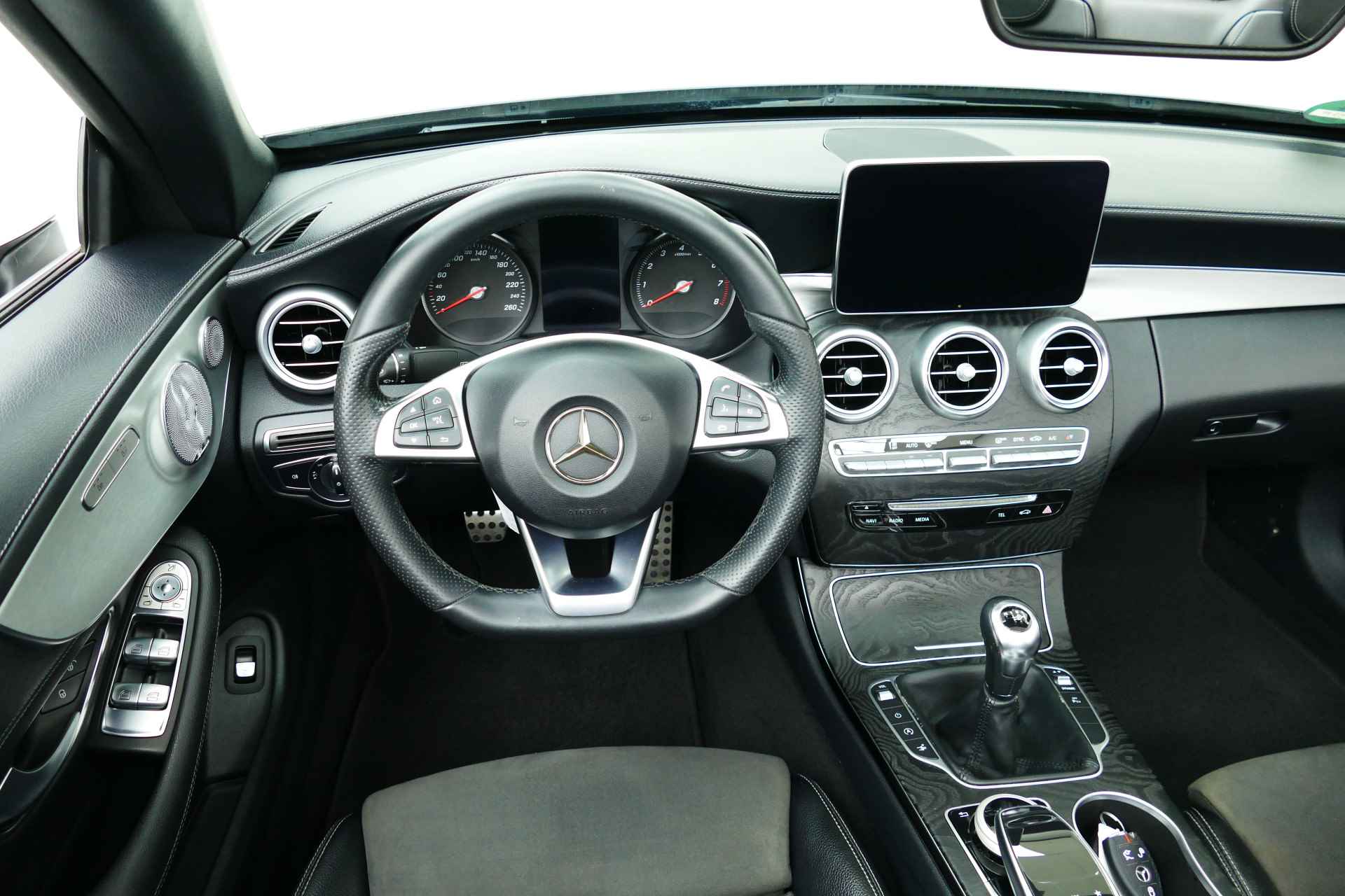 Mercedes-Benz C-Klasse Cabrio 180 Premium Plus. Burmester, 19"LMV, Half Leer, Stoelverw, Led Koplampen - 17/43