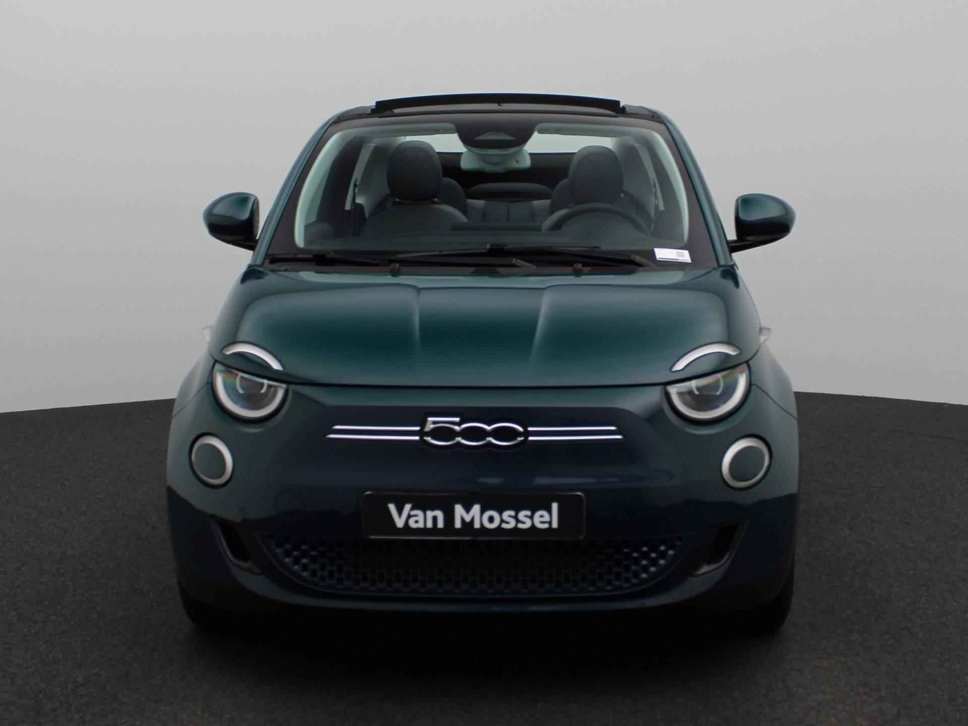 Fiat 500 C Icon 42 kWh 118Pk Cabriolet | Navigatie | Apple & Android Carplay | Climate Control | Parkeersensoren Voor en Achter | Achteruitrijcamera | Verwarmbare Voorstoelen | - 3/44