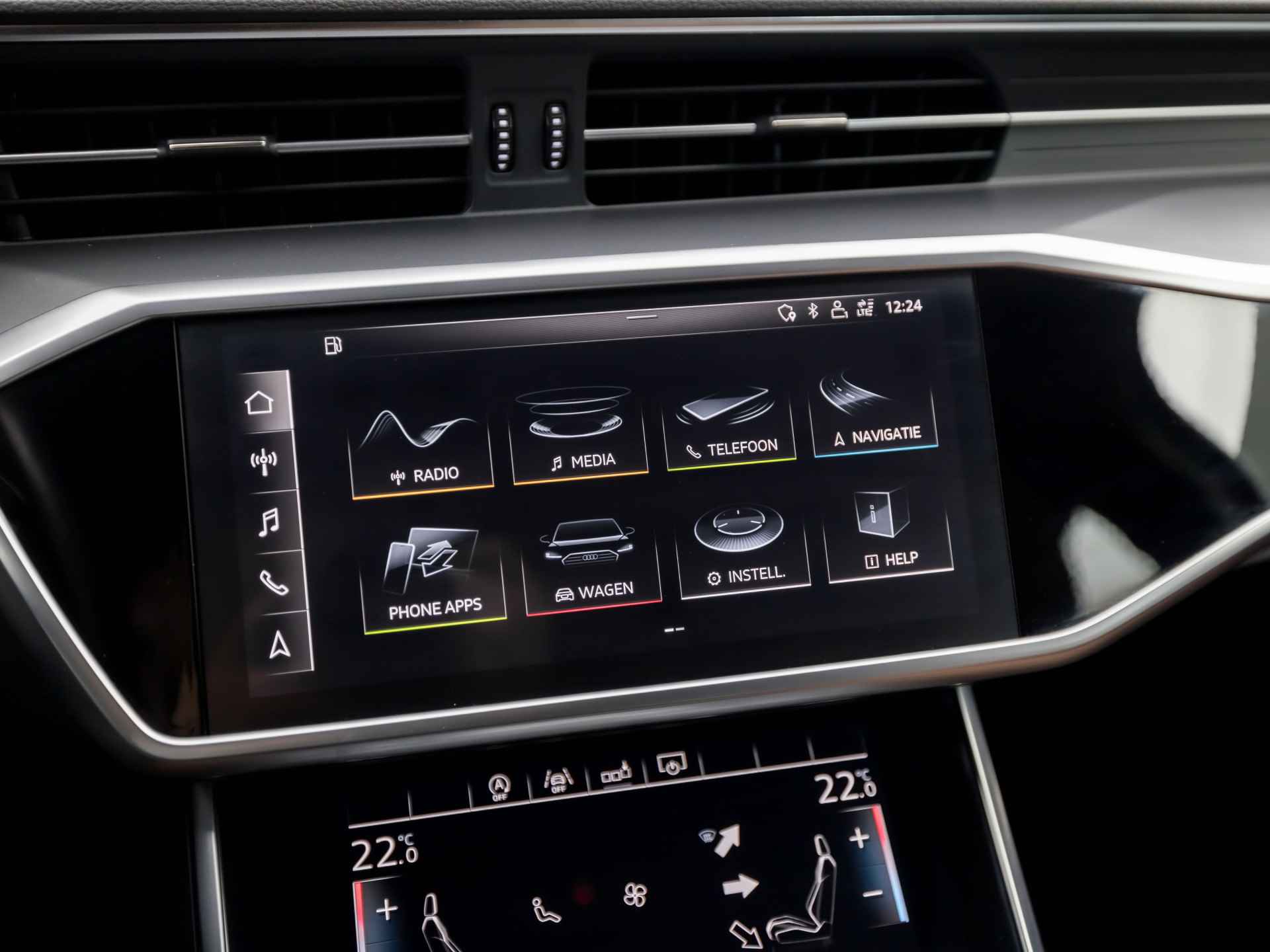 Audi A6 Avant 45 TFSI quattro S-Line Sport 245Pk Automaat (GROOT NAVI, APPLE CARPLAY, VIRTUAL COCKPIT, BRUIN LEDER, CAMERA, ADAPTIVE CRUISE, ELEK KOFFERKLEP, SPORTSTOELEN, STOELVERWARMING, ZWART HEMEL, NIEUWE APK, NIEUWSTAAT) - 31/41