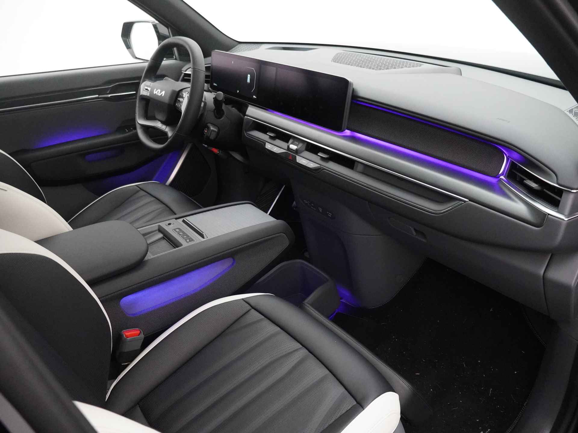 Kia EV9 Launch Edition GT-Line AWD 100 kWh - Direct leverbaar -Apple Carplay/Android Auto - Cruise control adaptief met stop&go en stuurhulp - Fabrieksgarantie 10-2030 - 43/55
