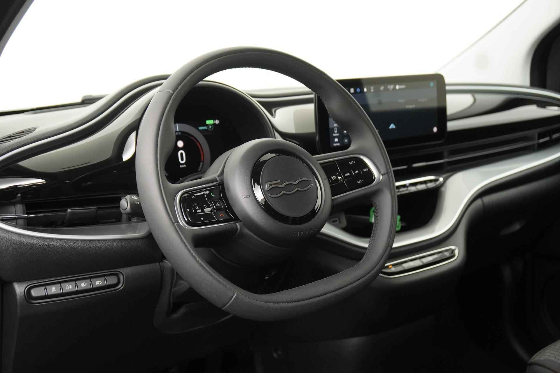 Fiat 500E Icon 42 kWh | Digital Cockpit | Navigatie | Apple Carplay | Zondag Open! - 34/37