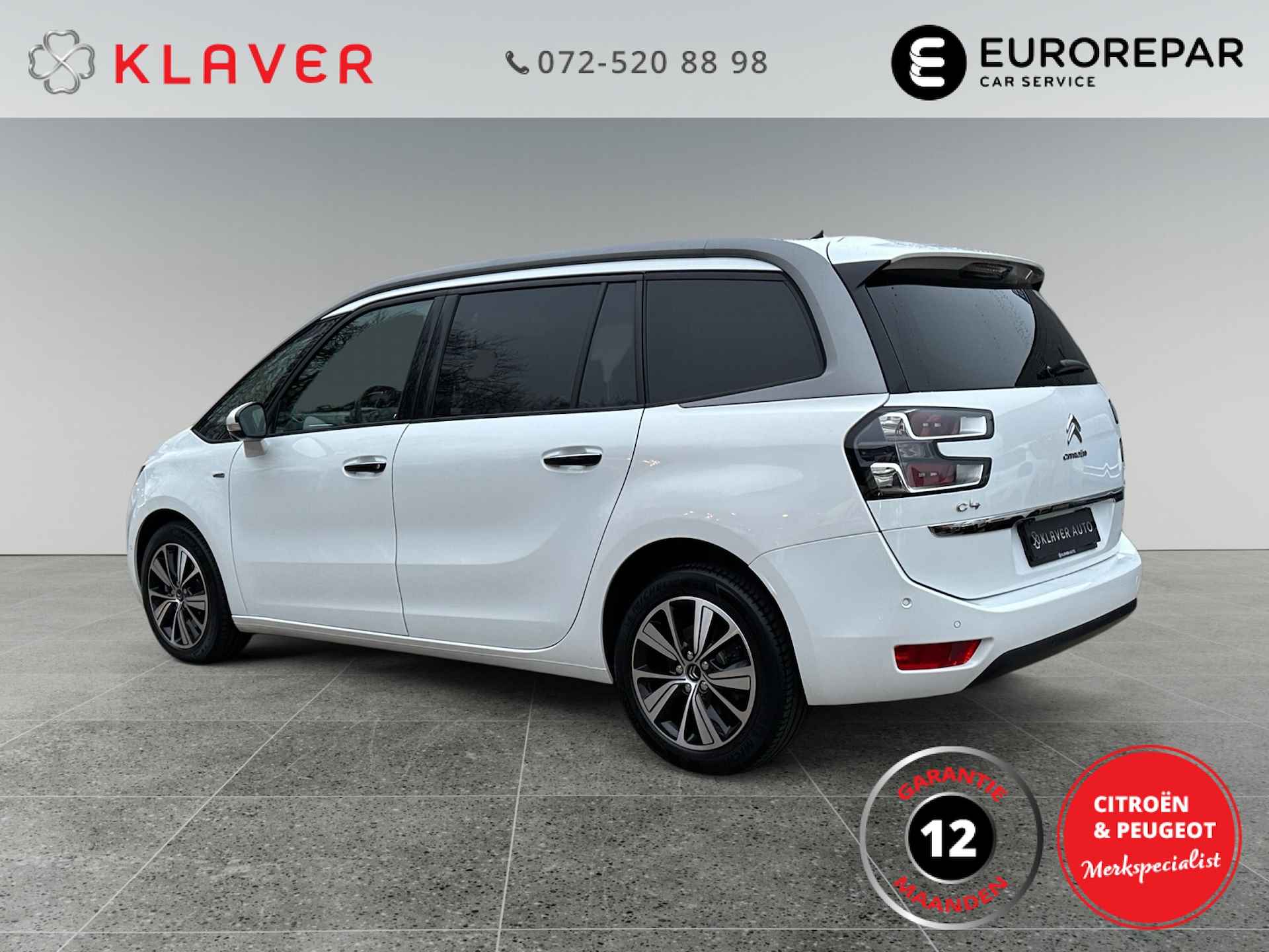 Citroen Grand C4 Picasso 1.6 165PK Exclusive | Automaat | 360 Camera | Park assist | Keyl - 4/44