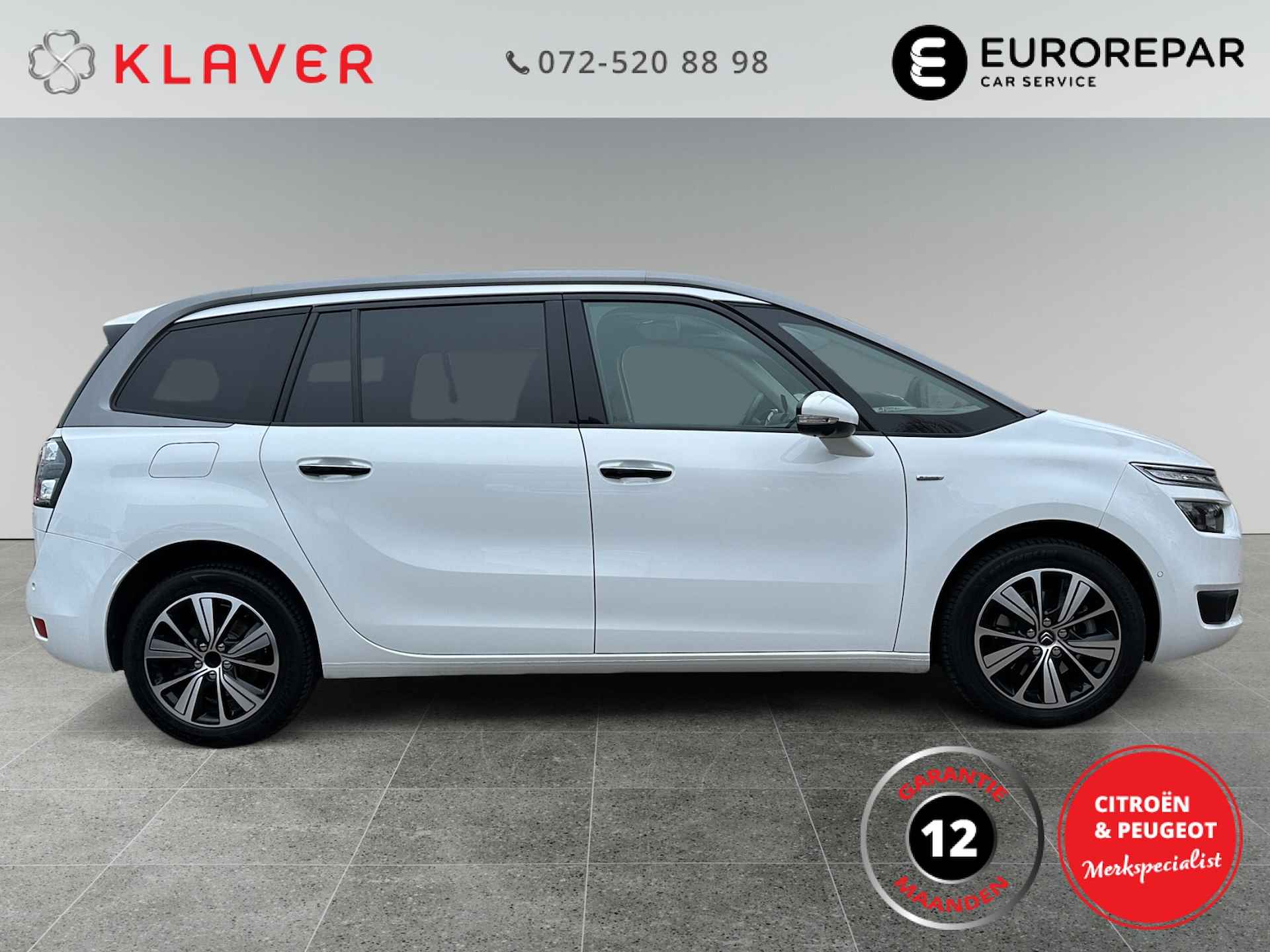 Citroen Grand C4 Picasso 1.6 165PK Exclusive | Automaat | 360 Camera | Park assist | Keyl - 7/44