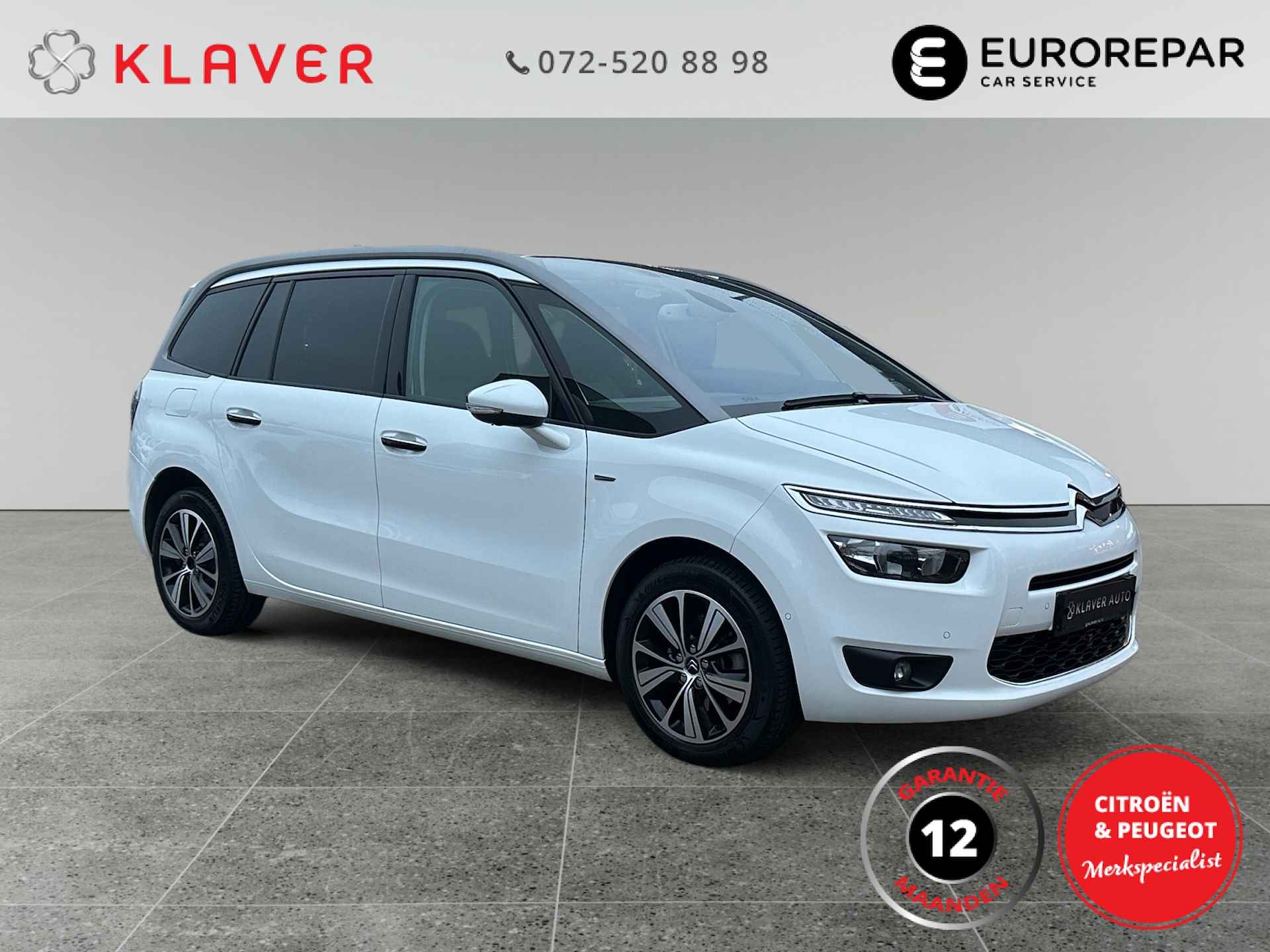 Citroen Grand C4 Picasso 1.6 165PK Exclusive | Automaat | 360 Camera | Park assist | Keyl - 8/44