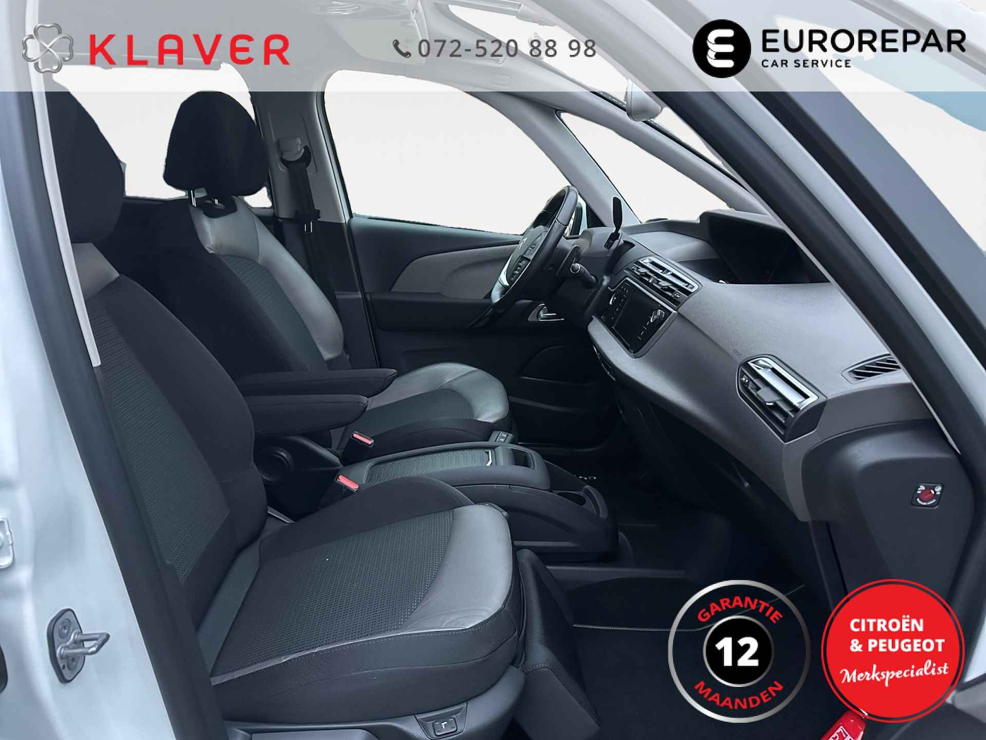 Citroen Grand C4 Picasso 1.6 165PK Exclusive | Automaat | 360 Camera | Park assist | Keyl - 11/44