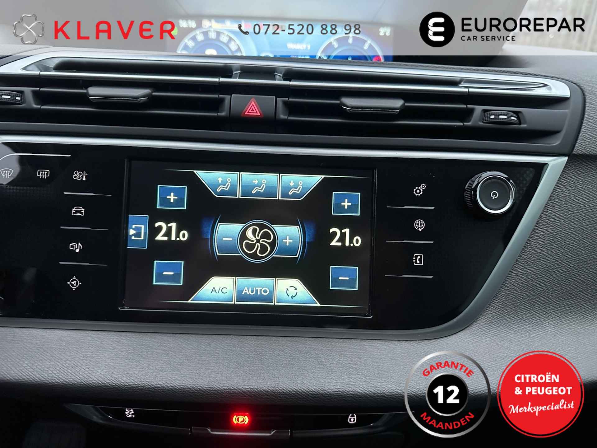 Citroen Grand C4 Picasso 1.6 165PK Exclusive | Automaat | 360 Camera | Park assist | Keyl - 24/44