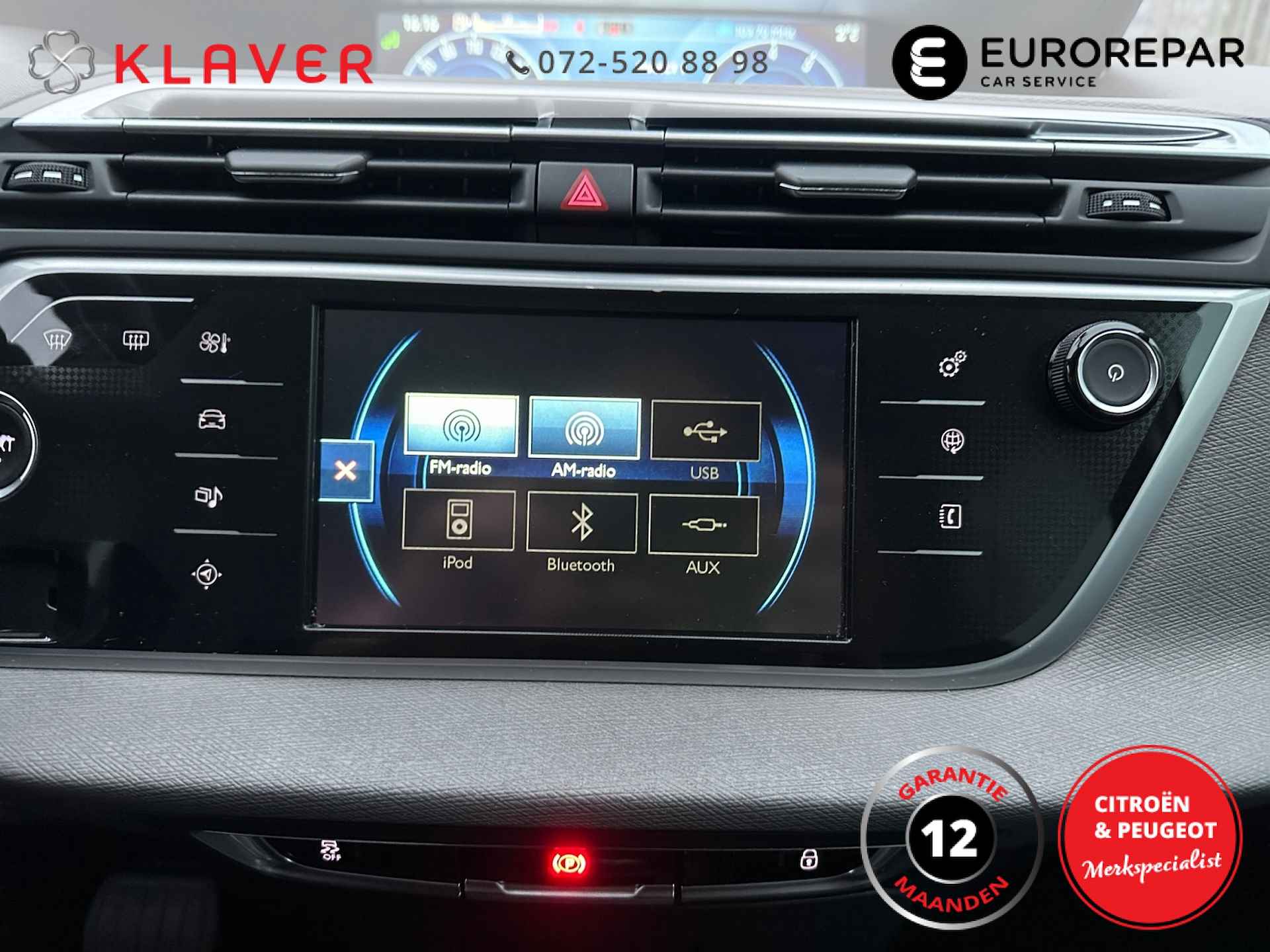 Citroen Grand C4 Picasso 1.6 165PK Exclusive | Automaat | 360 Camera | Park assist | Keyl - 36/44