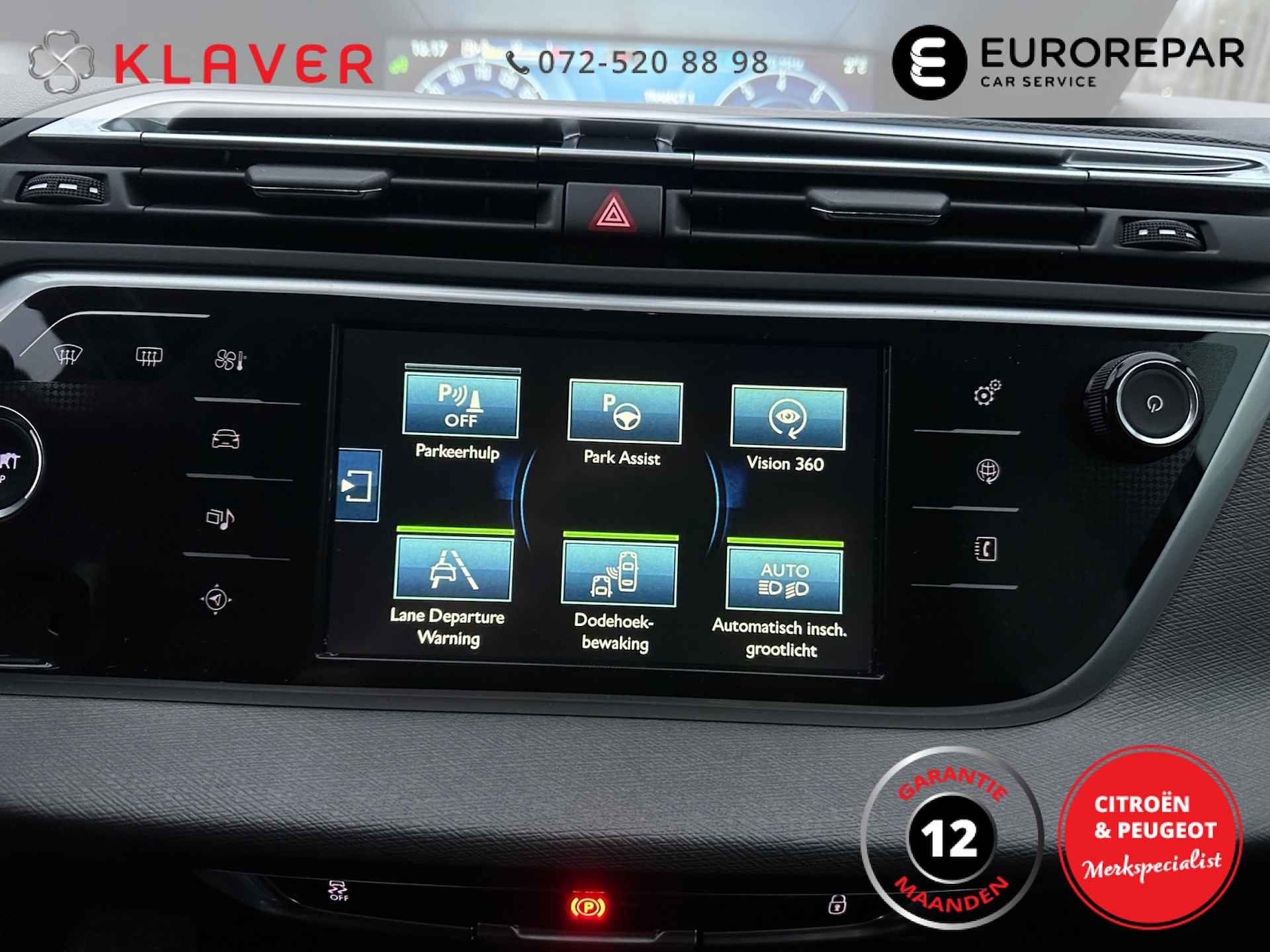 Citroen Grand C4 Picasso 1.6 165PK Exclusive | Automaat | 360 Camera | Park assist | Keyl - 39/44