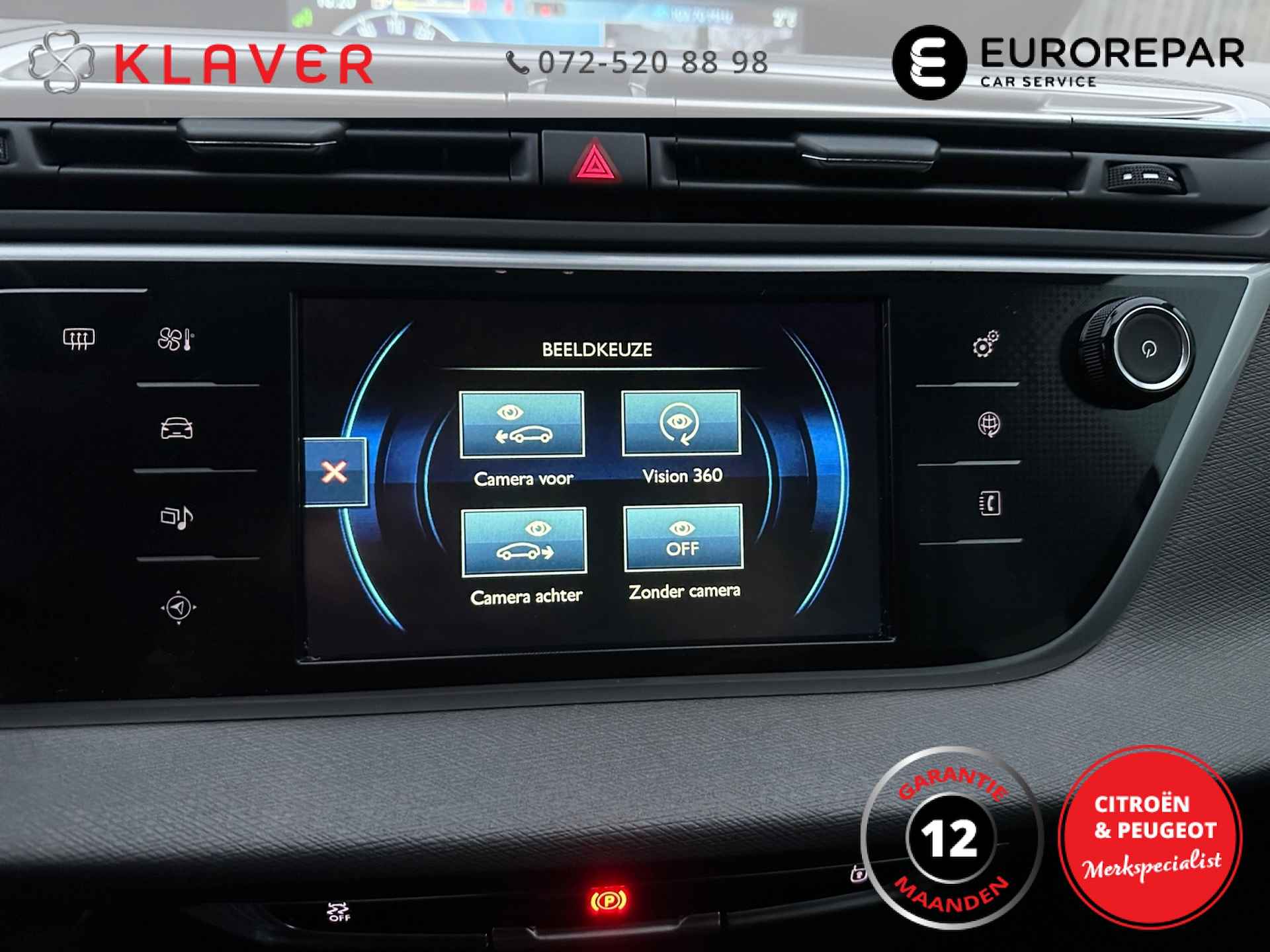 Citroen Grand C4 Picasso 1.6 165PK Exclusive | Automaat | 360 Camera | Park assist | Keyl - 40/44