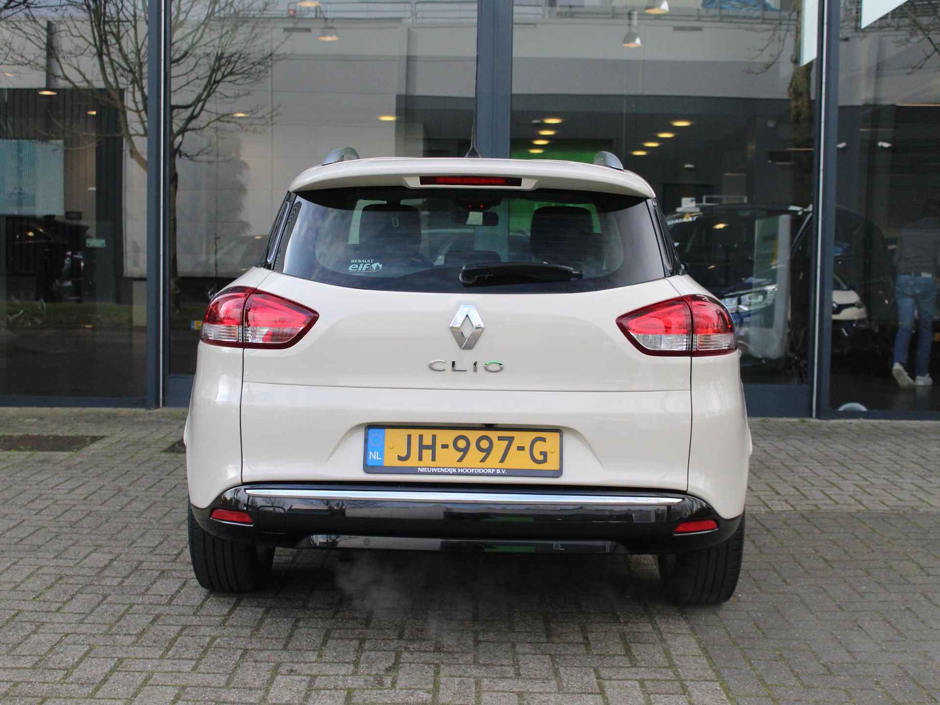 Renault Clio Estate 1.2 120 Dynamique EDC / 1E EIGENAAR / DEALER OND. / NAVI / PDC A / DAKRAILS / KEYLESS / DAB / BLUETHOOT / CRUISE / ELEC. BED. SPIEGELS / ELEC RAMEN V+A / AIRCO / 16'' LMV - 9/54