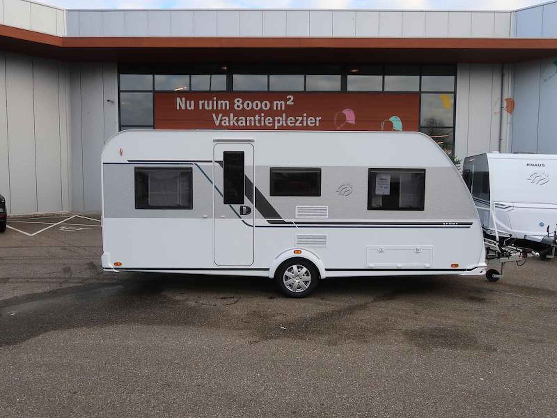 Knaus Sport 500 EU ENKELE BEDDEN RONDZIT - 4/14