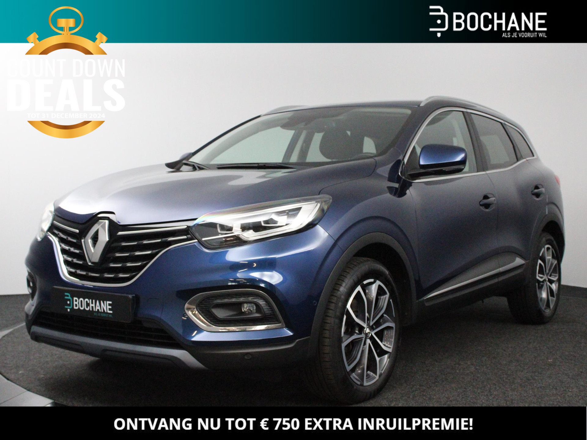 Renault Kadjar 1.3 TCe 159 EDC Intens Automaat | Achteruitrij camera | Parkeersensoren | Navigatiesyteem