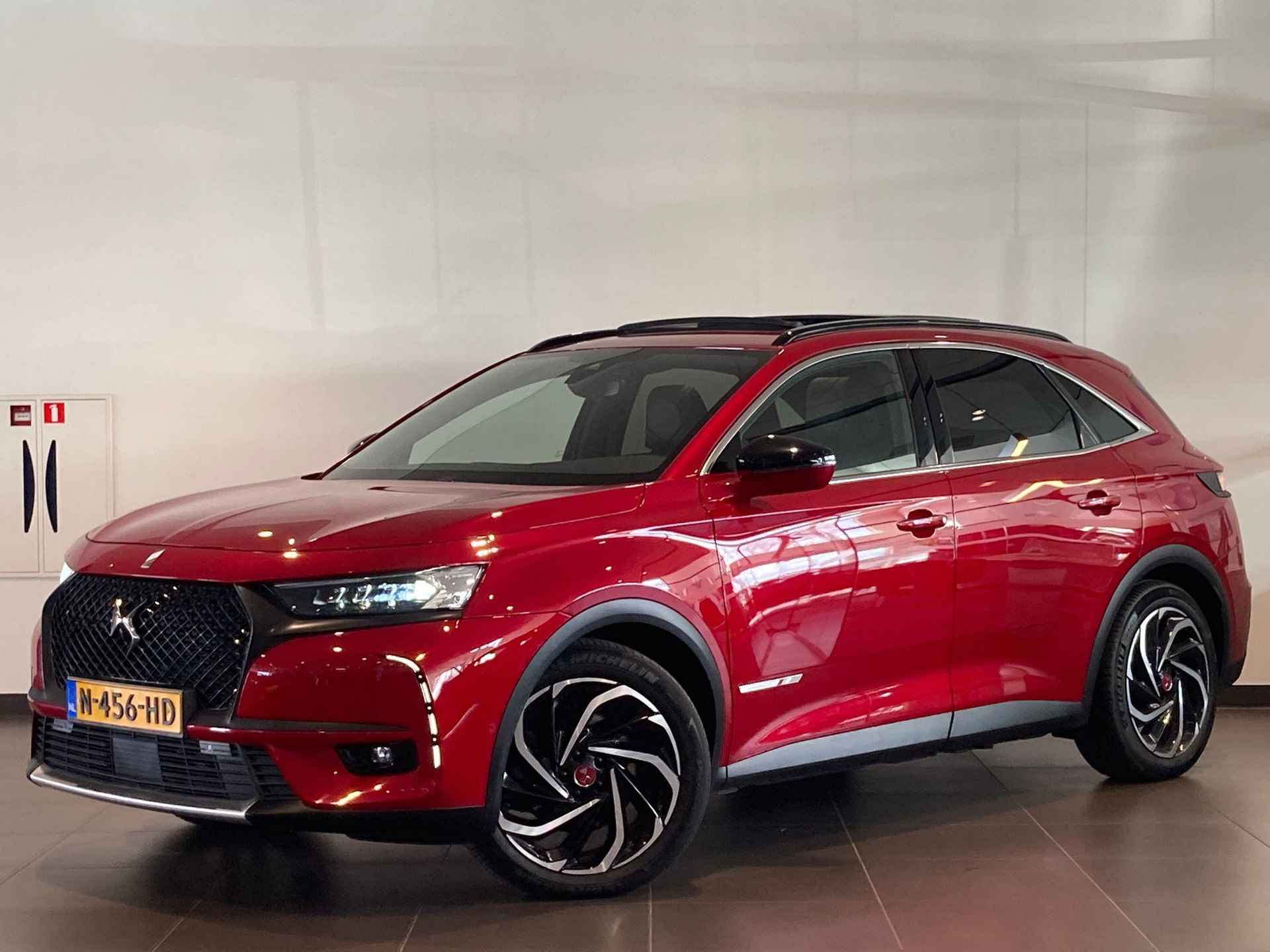 DS DS 7 Crossback Performance Line+ e-Tense PHEV 300pk 4x4 e-EAT8 AUTOMAAT | SCHUIF/KANTELDAK | HANDSFREE A.KLEP | LEDER | NIGHT VISION | 360° CAMERA | STOELVERW. | - 3/85