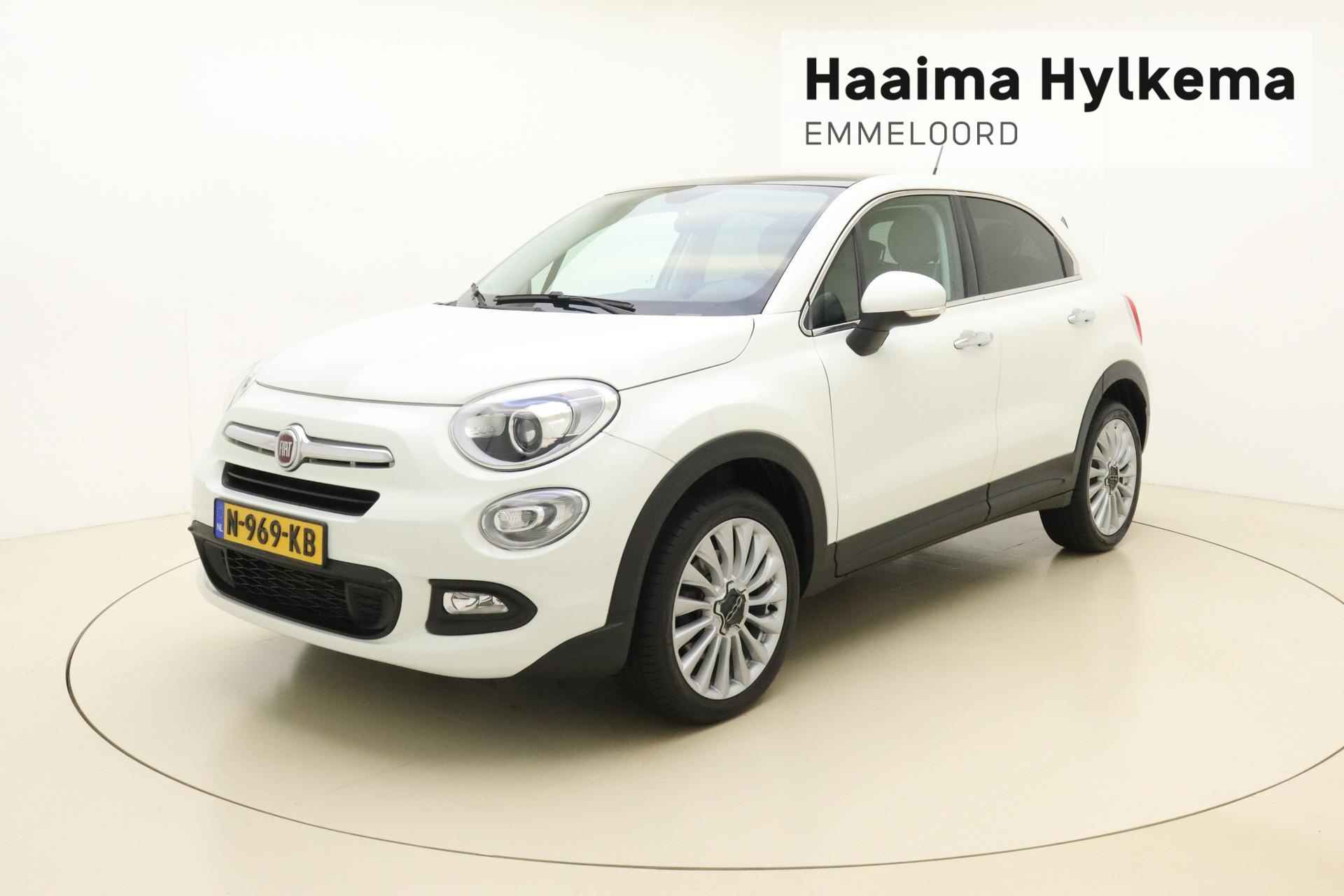 Fiat 500 X 1.4 Turbo MultiAir Lounge | Automaat | Schuif/kanteldak | Keyless entry | Navigatie | 18"LMV | Xenon | - 1/36