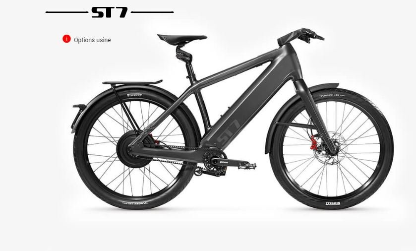 Stromer ST7 Heren Dark Platinum L 2024