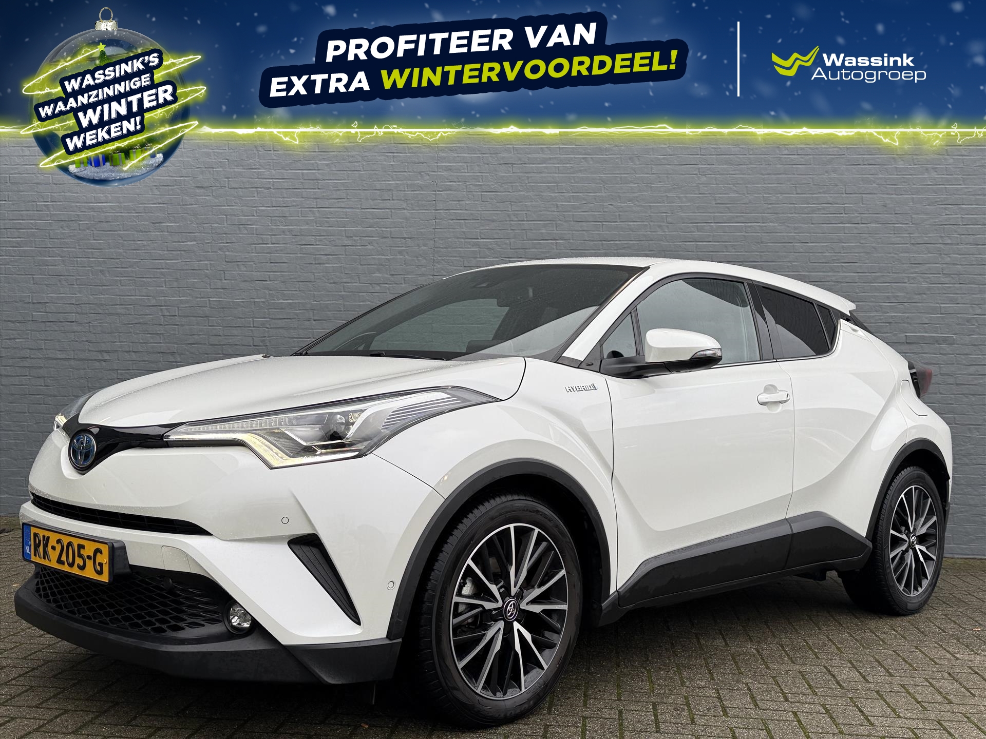 TOYOTA C-Hr 1.8 Hybrid 122pk CVT Executive | LED verlichting | Stuur & Stoelverwarming | Navigatie