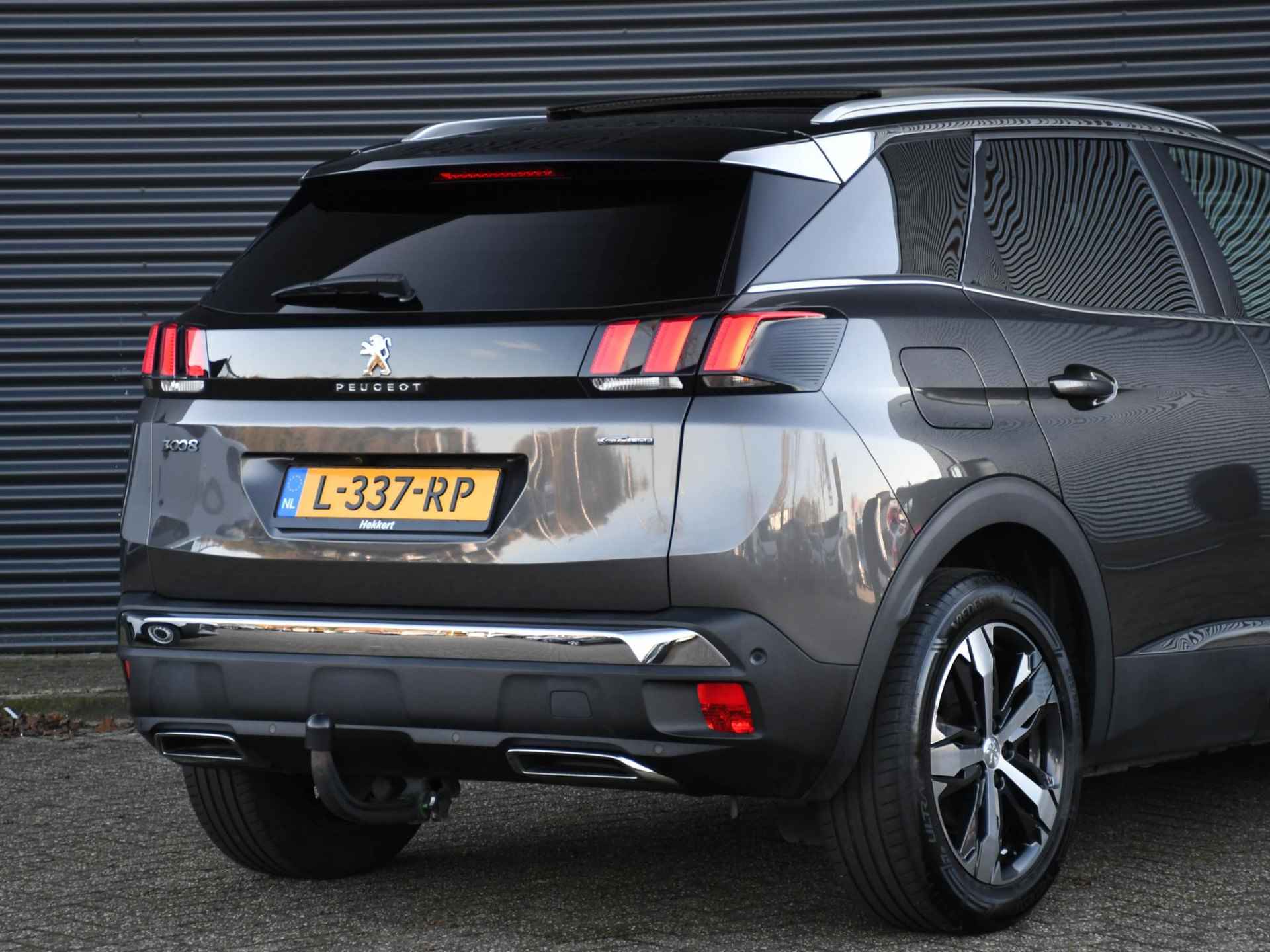 Peugeot 3008 Crossway 1.2 PureTech 130pk PANO-DAK | CRUISE | CAMERA VOOR + ACHTER | 18''LM | ELEK. ACHTERKLEP | APPLE CARPLAY | KEYLESS ENTRY - 5/35