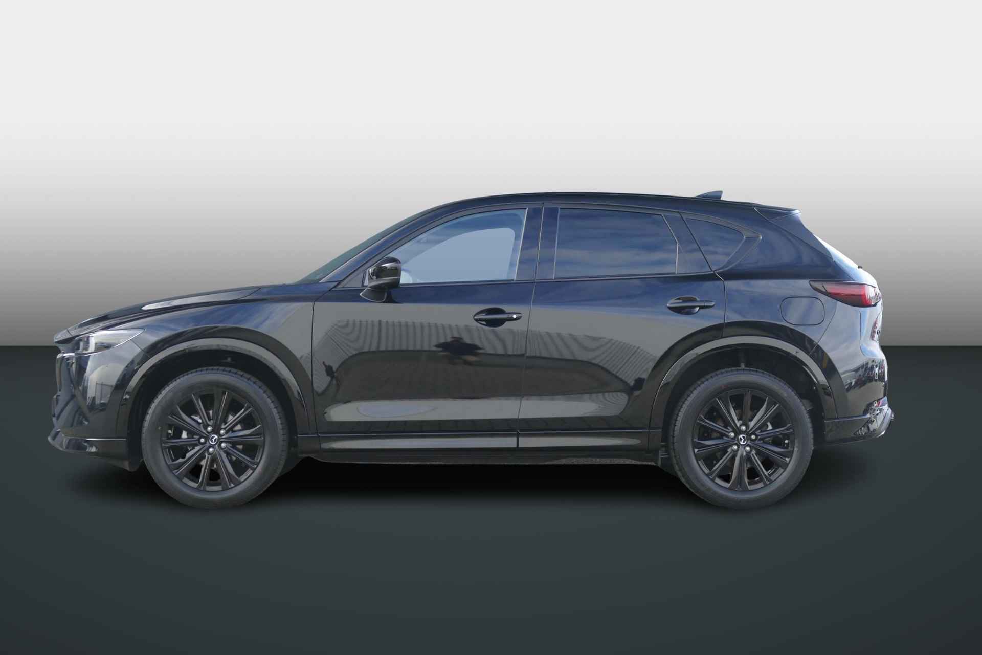 Mazda CX-5 2.0 e-SkyActiv-G M Hybrid 165 Homura LEER||TREKHAAK||SCHUIFKANTELDAK||BLACK-LINE PAKKET - 4/45