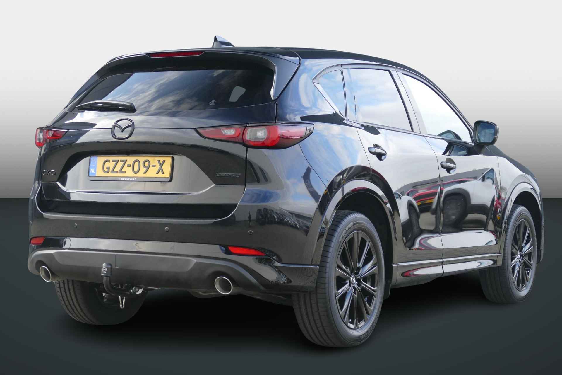 Mazda CX-5 2.0 e-SkyActiv-G M Hybrid 165 Homura LEER||TREKHAAK||SCHUIFKANTELDAK||BLACK-LINE PAKKET - 5/45