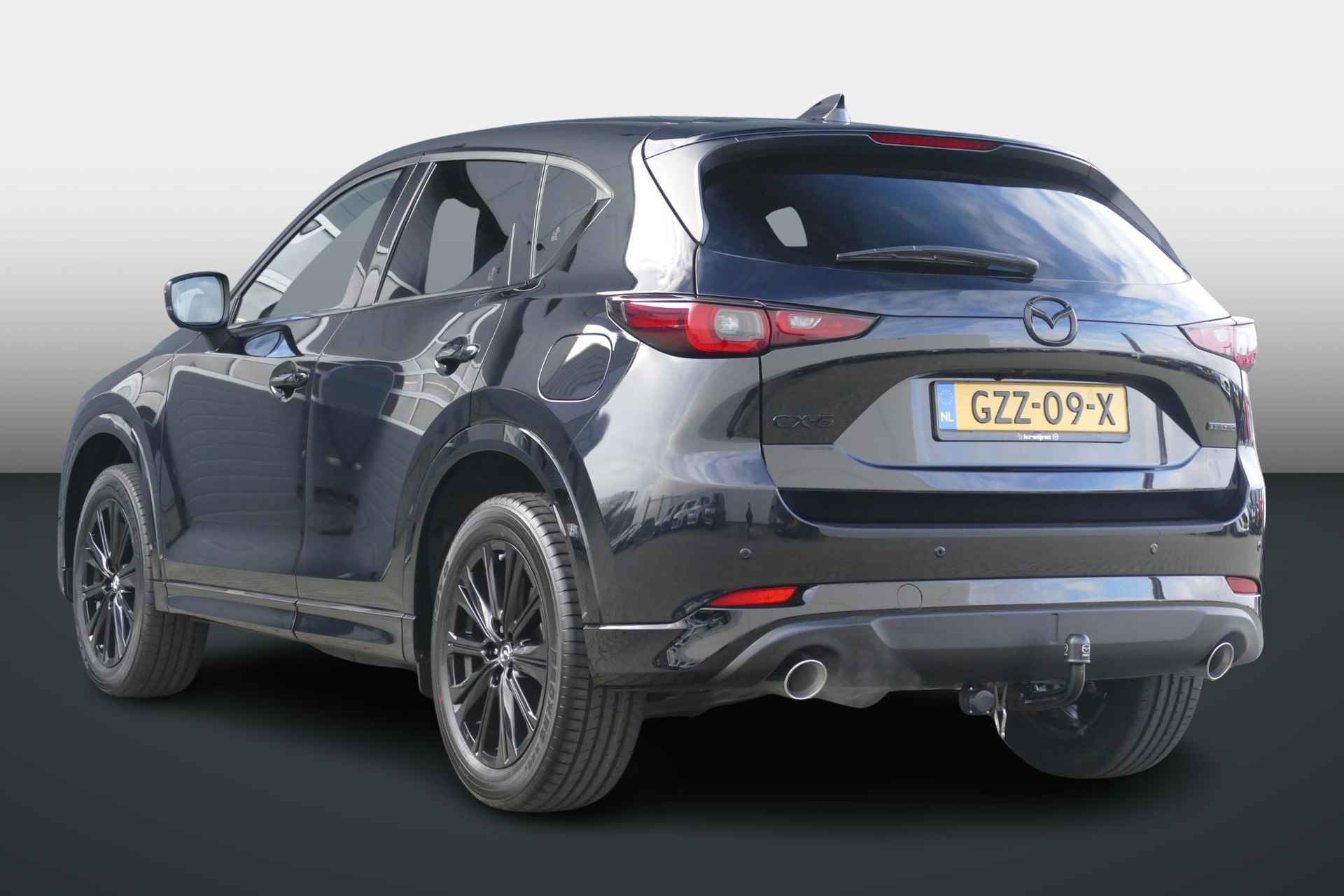 Mazda CX-5 2.0 e-SkyActiv-G M Hybrid 165 Homura LEER||TREKHAAK||SCHUIFKANTELDAK||BLACK-LINE PAKKET - 6/45