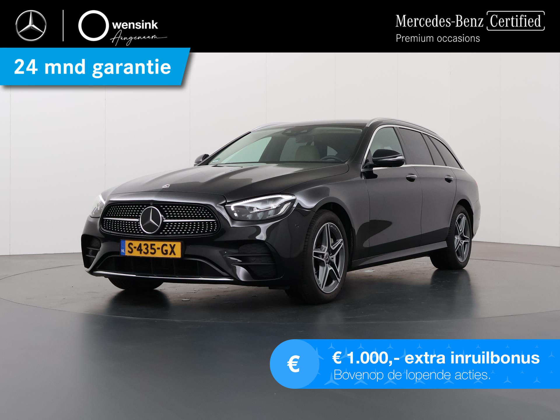 Mercedes-Benz E-klasse Estate 300 e AMG Line | Rij-assistentiepakket Plus | Memory stoelen | 360 camera | Stoelventilatie | Privacy Glass | LED |