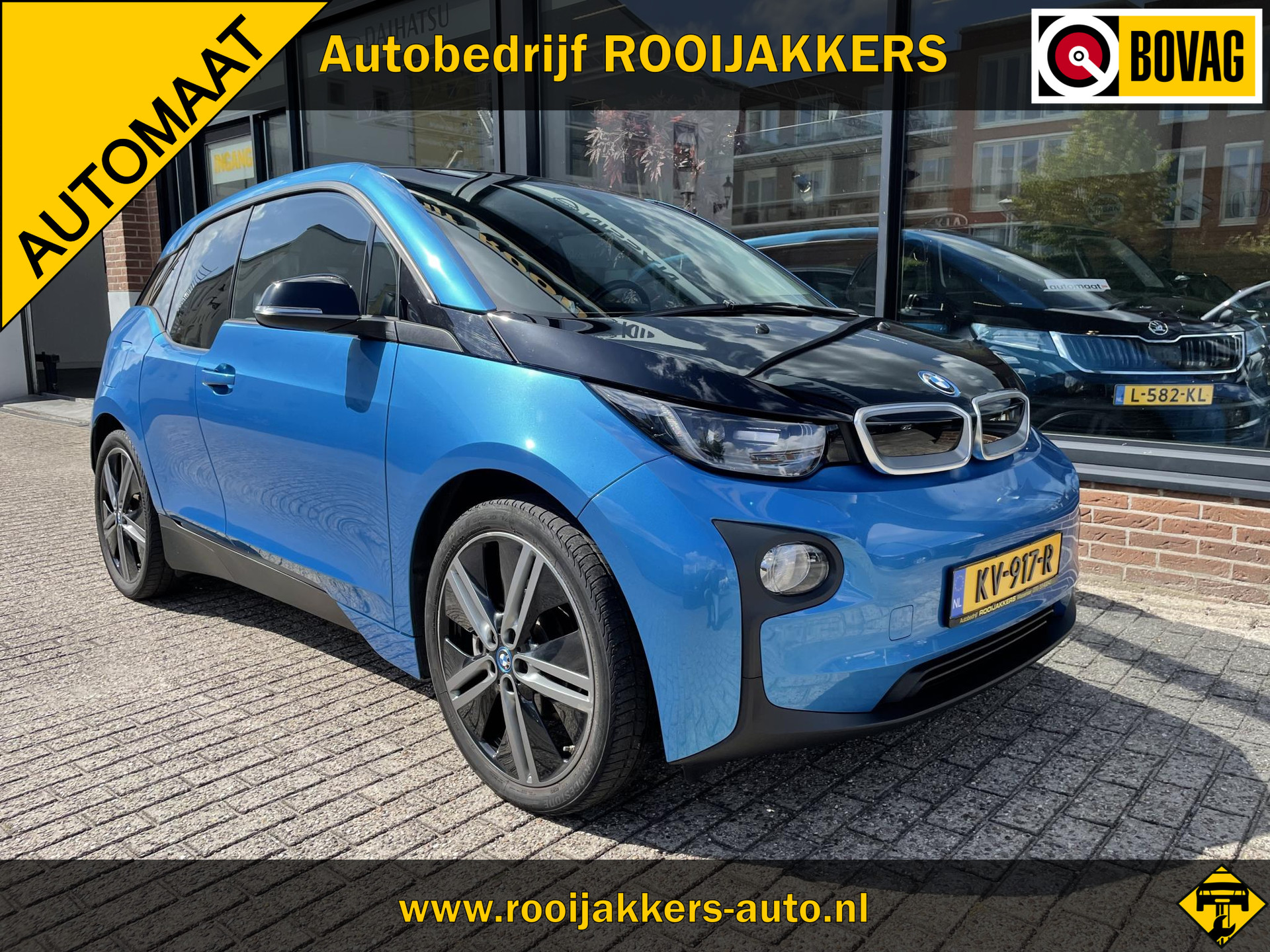 BMW i3 High Executive 94Ah 33 kWh LED / Leder / Warmtepomp / Navigatie / Alu 20 inch