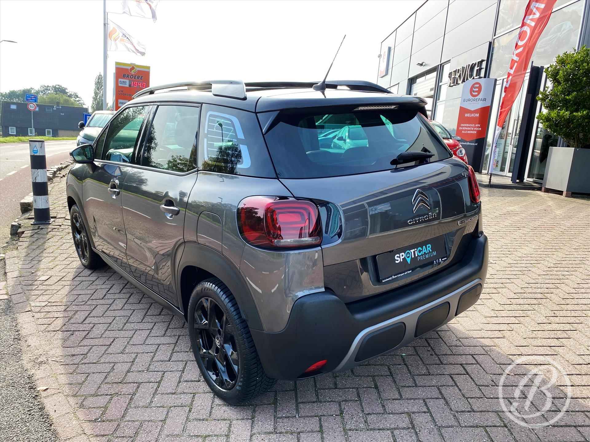 CITROEN C3 Aircross 1.2 130pk  EAT6 Automaat Shine | panoramadak, camera, voorruit&stoel verwarming, keyless, dab, navigatie, apple carplay, android auto, 17 inch velgen - 4/65