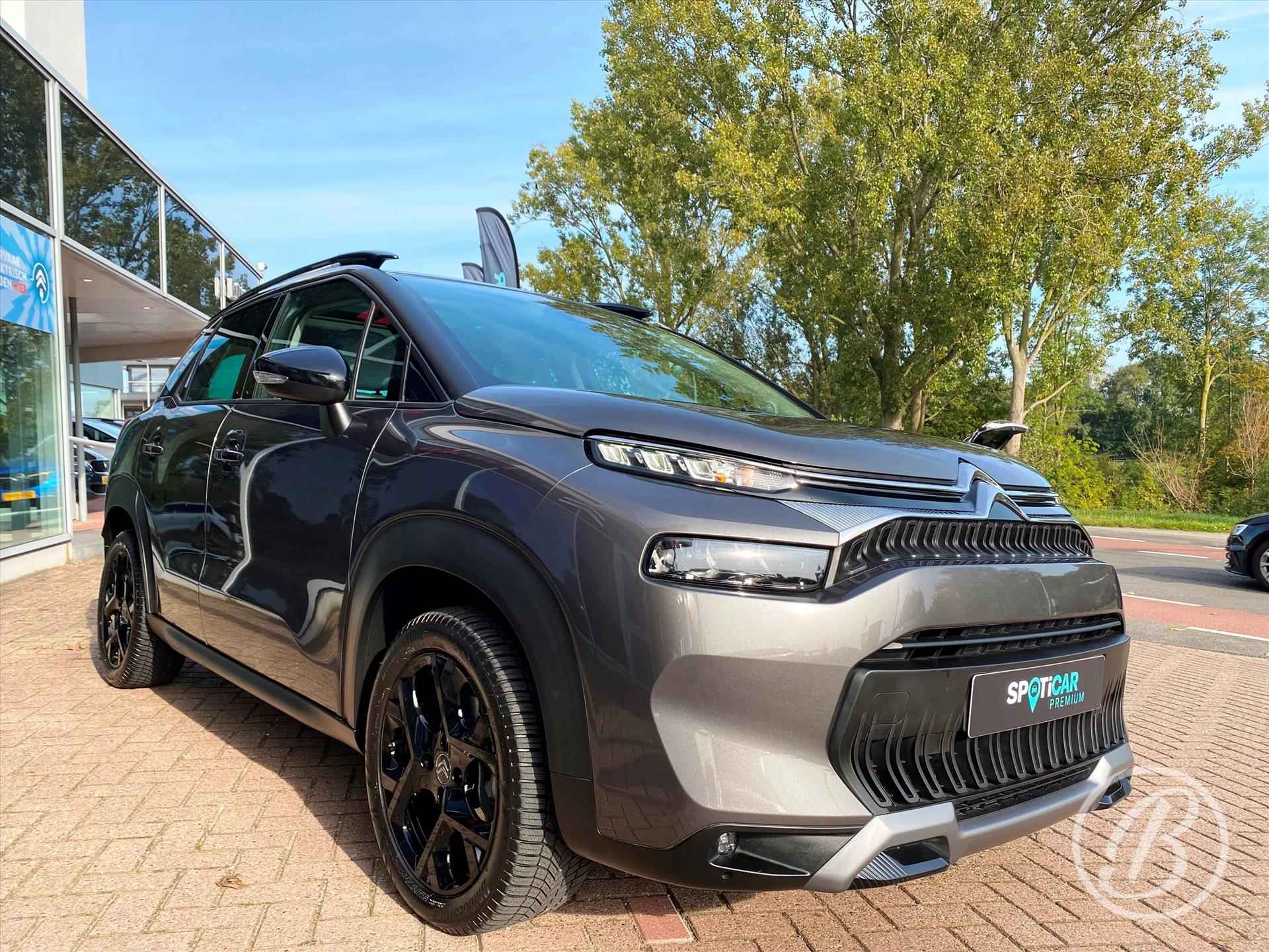 CITROEN C3 Aircross 1.2 130pk  EAT6 Automaat Shine | panoramadak, camera, voorruit&stoel verwarming, keyless, dab, navigatie, apple carplay, android auto, 17 inch velgen - 40/65