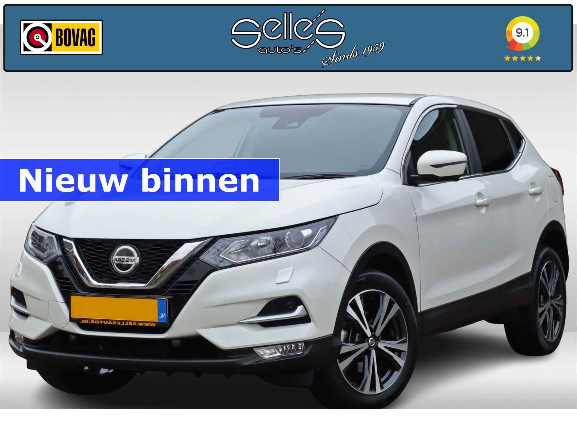 Nissan Qashqai BOVAG 40-Puntencheck