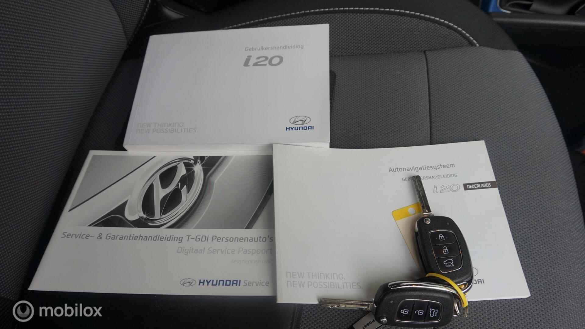 Hyundai i20 1.0 T-GDI100pk Go! Navigatie | Trekhaak | Achteruitrijcamera - 27/33