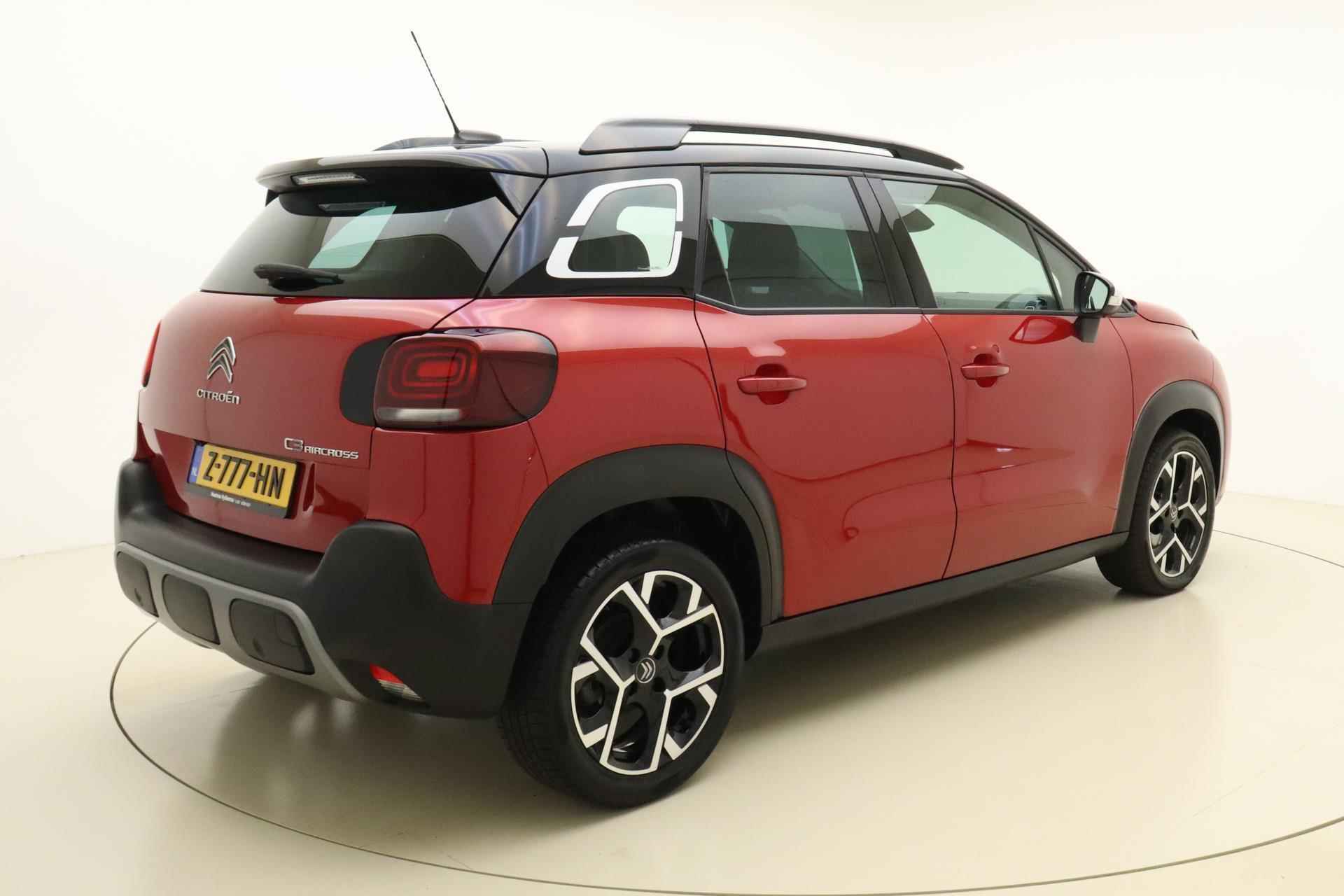 Citroen C3 Aircross 1.2T Automaat Shine | Luxe uitvoering | Comfortstoelen | Camera | Navi | Parkeersensoren | Keyless Entry | Two Tone - 3/36