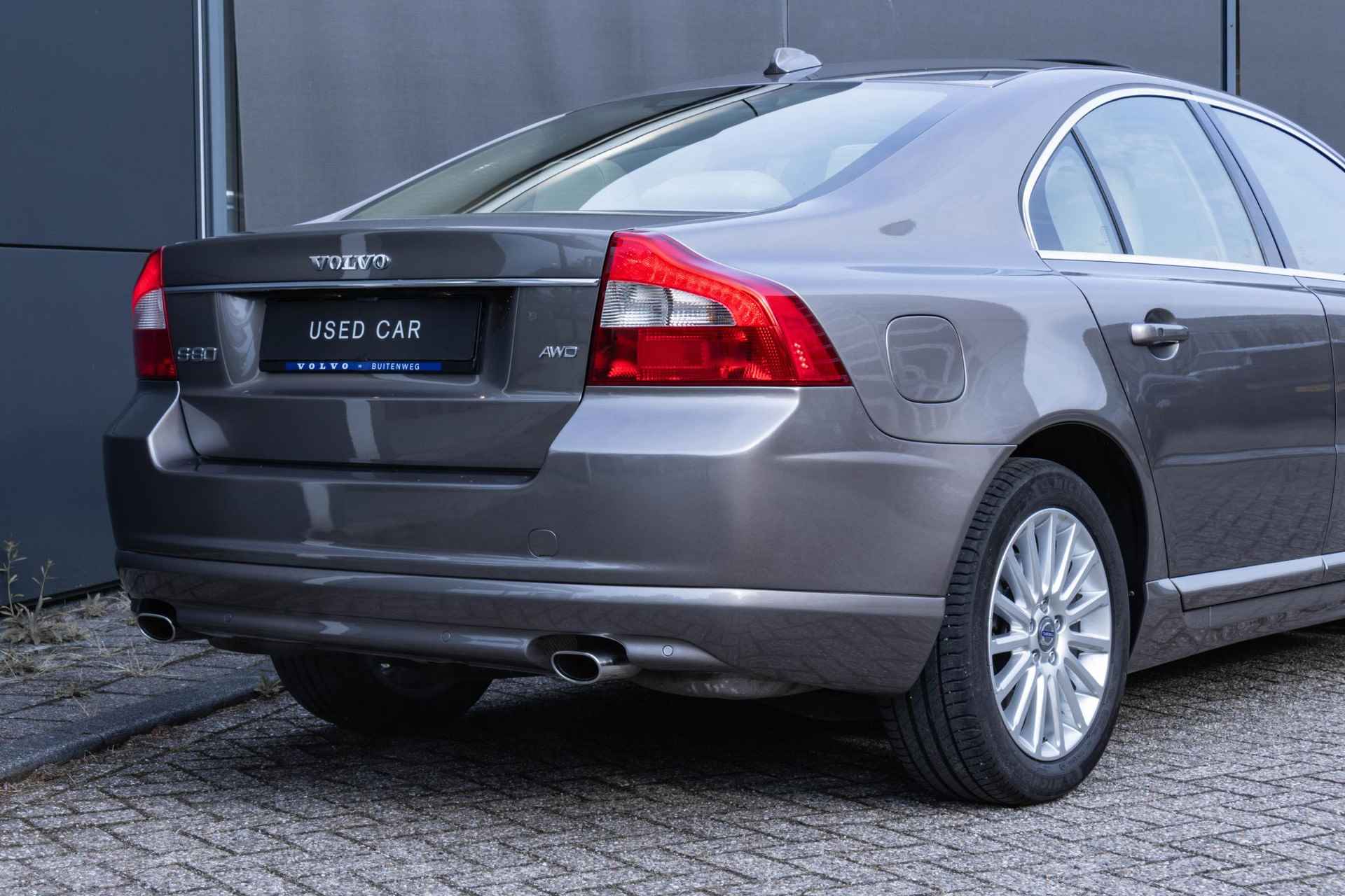 Volvo S80 T6 Automaat  AWD Summum | Youngtimer | 1e eigenaar | Dealer onderhouden | Blond nappa lederen bekleding | Parkeersensoren | Stoelverwarming | Stoelventilatie | Xenonverlichting - 12/39