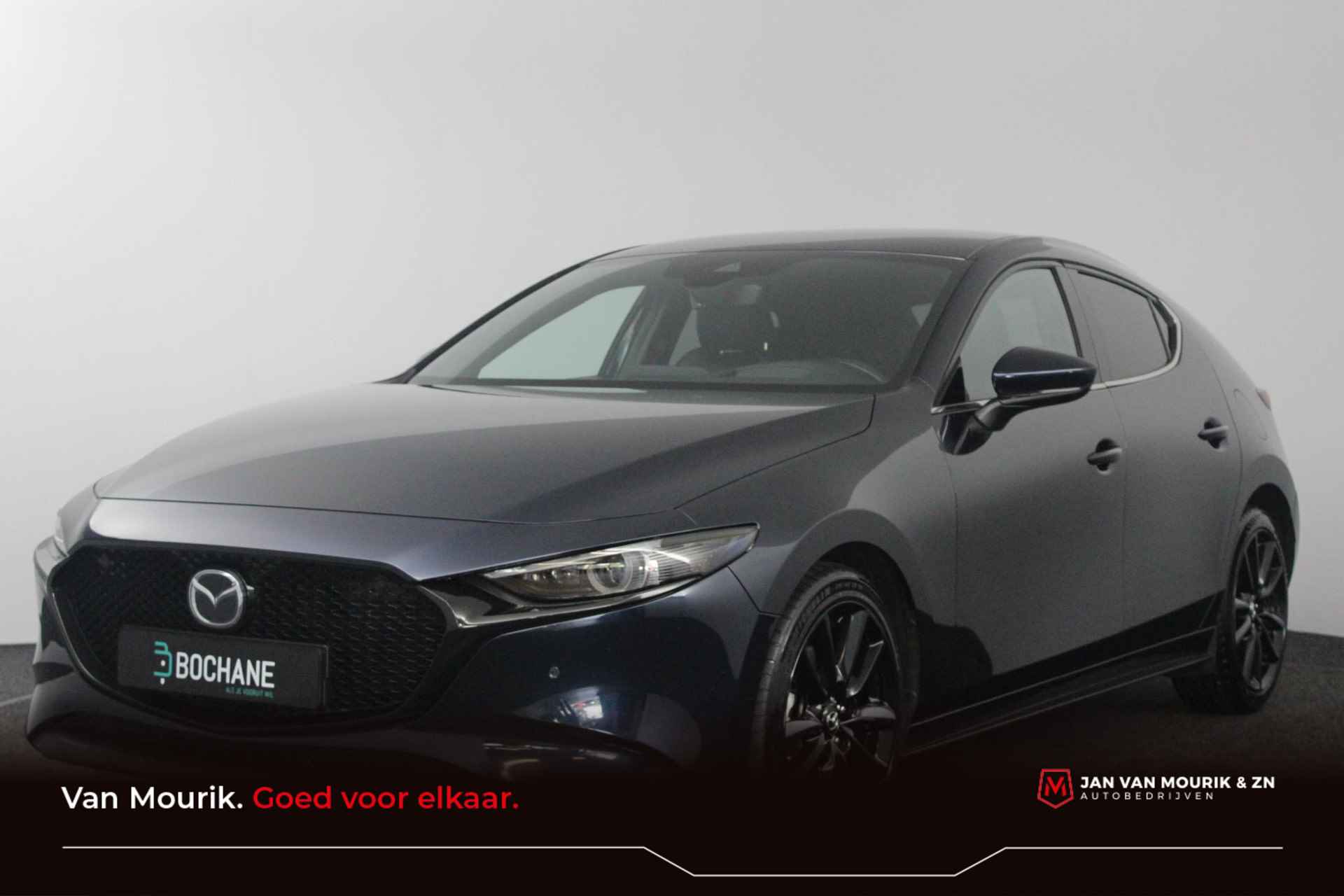 Mazda 3 2.0 e-SkyActiv-X M Hybrid 180 Luxury | Lederen Bekleding | Bose Audio - 1/47